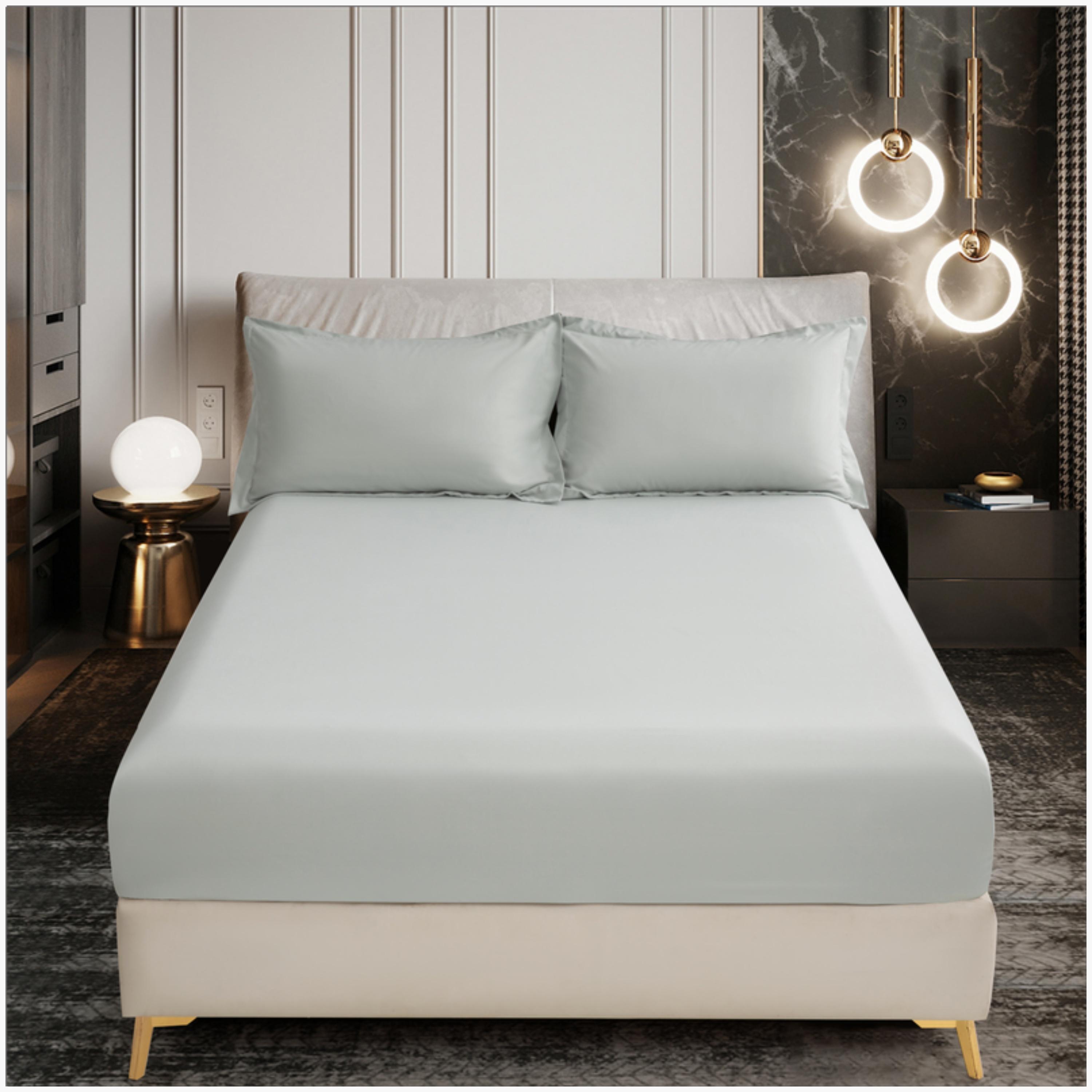 Deep Pocket Microfiber Fitted Sheet-household-bedding-sheetsandpillowcases-fittedsheets-image-4