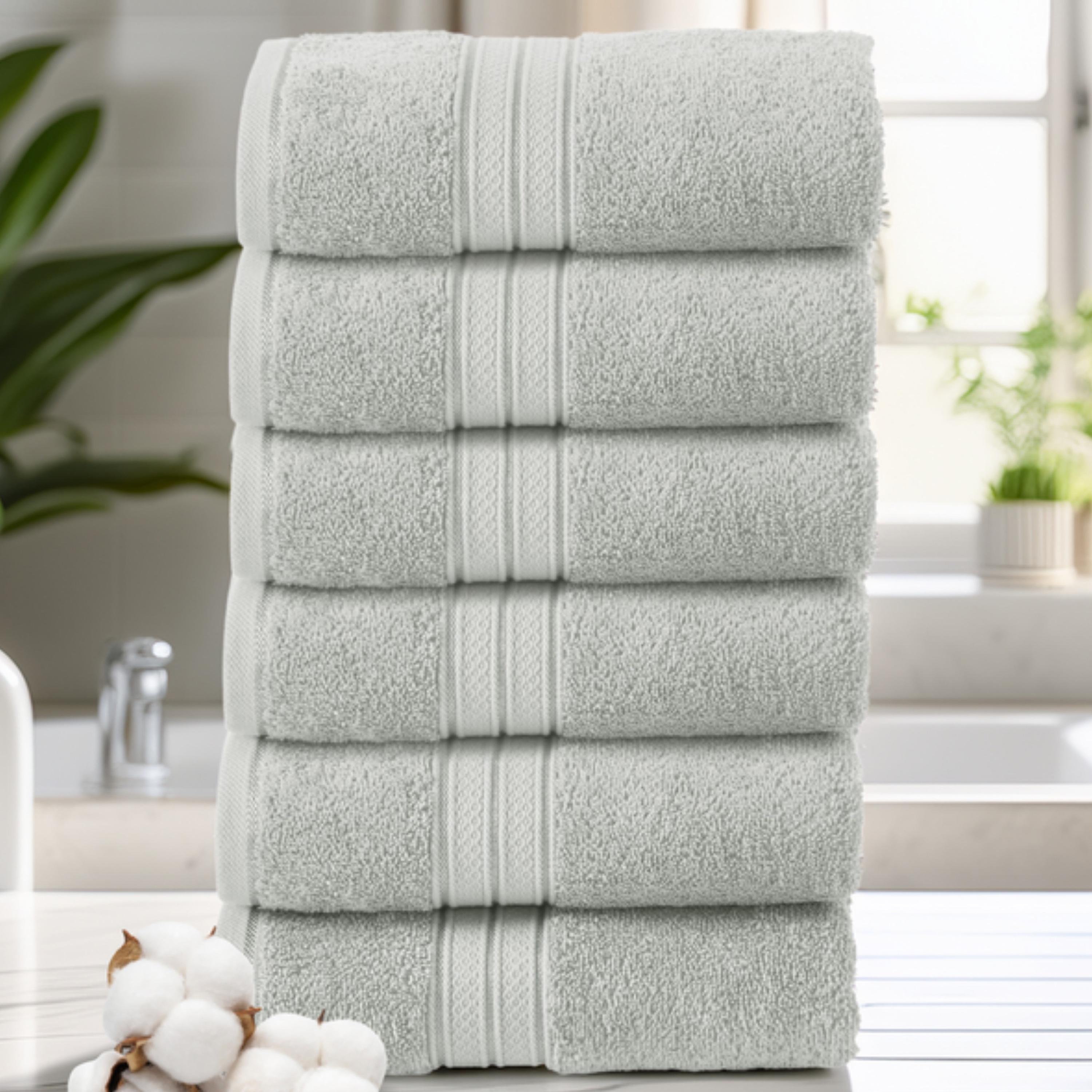 Six-Piece Premium Hand Towel Set 40x70cm-household-bathandlaundry-bathlinen-towels-image-1