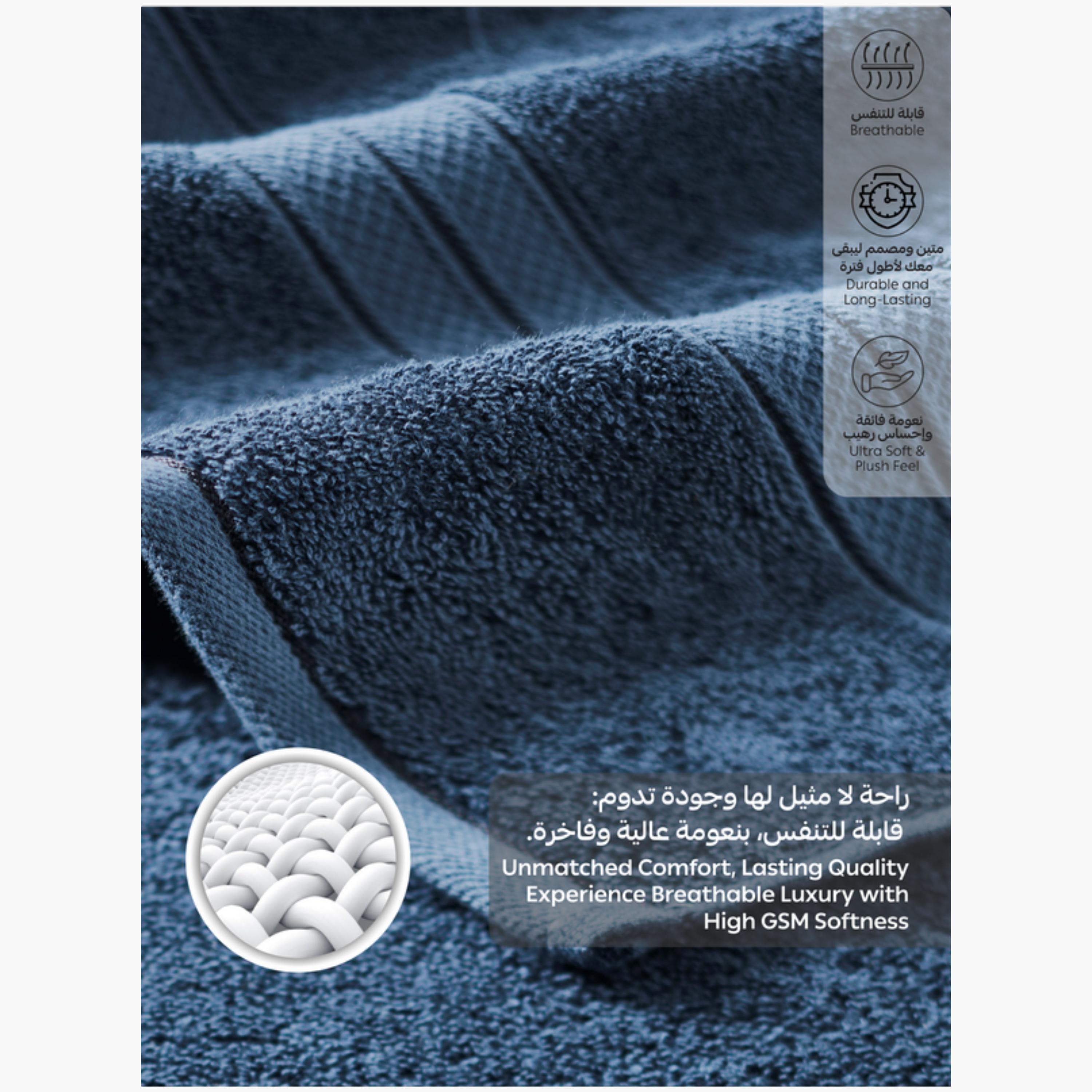 Eight-Piece Combed Cotton Towel Set-household-bathandlaundry-bathlinen-towels-image-5