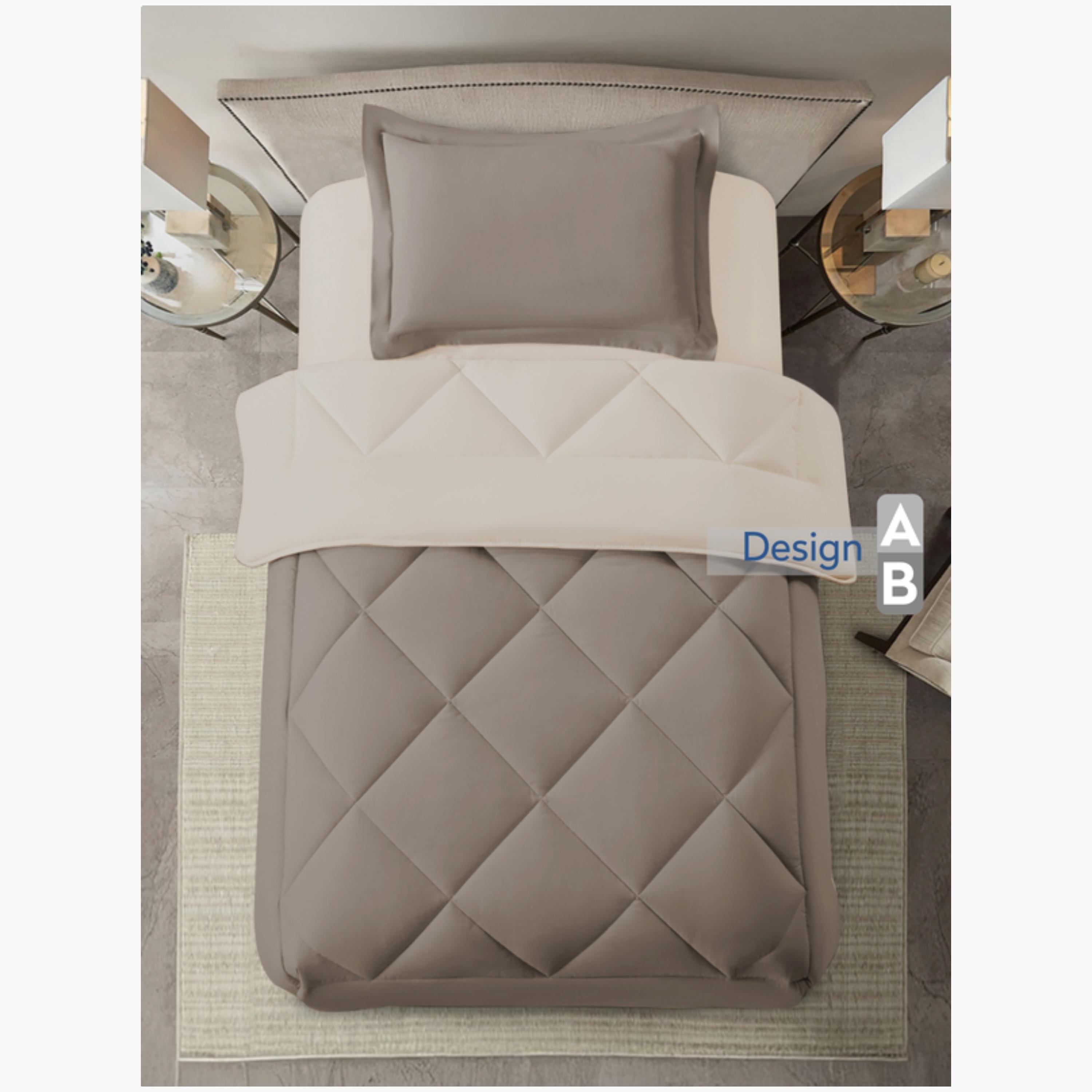 Diamond Quilted Comforter – Single Size-household-bedding-comfortersandbedspreads-comforters-image-3