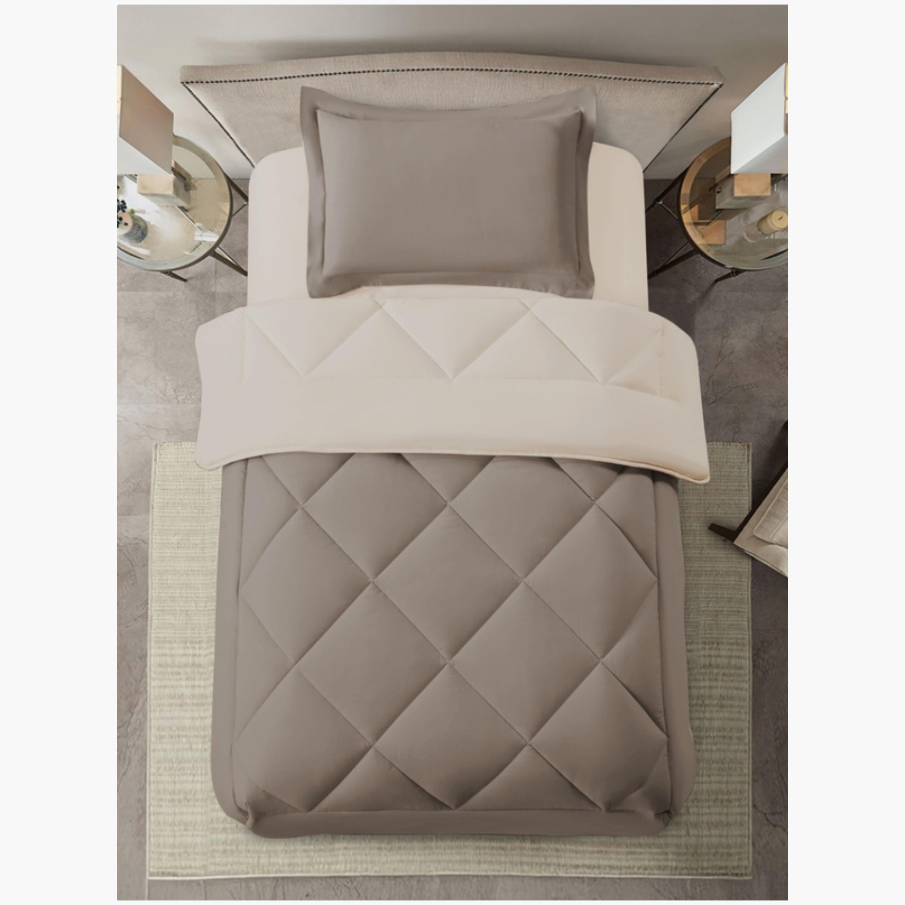 Diamond Quilted Comforter – Single Size-household-bedding-comfortersandbedspreads-comforters-image-4