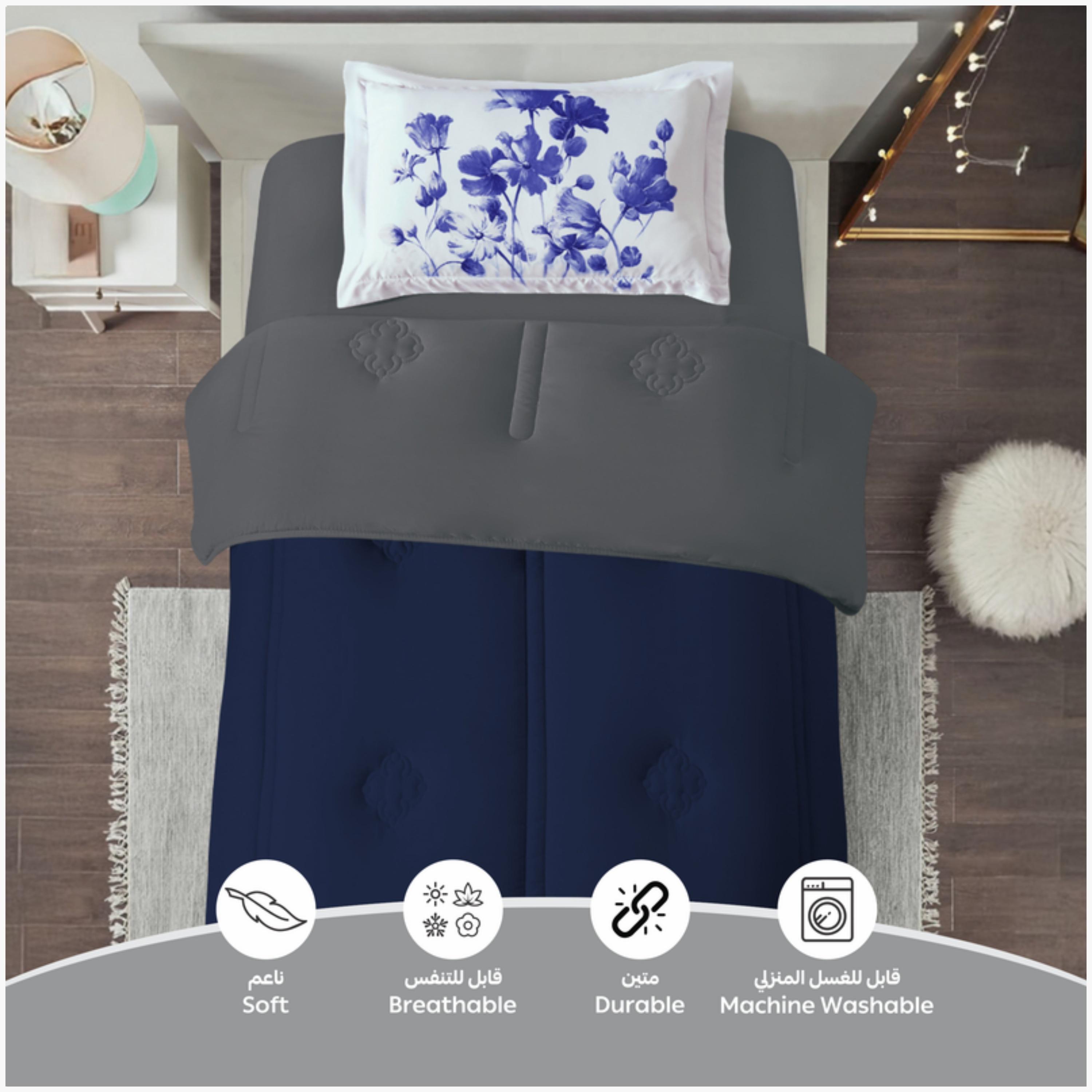 Soft Microfiber Comforter Set-household-bedding-comfortersandbedspreads-comforters-image-2