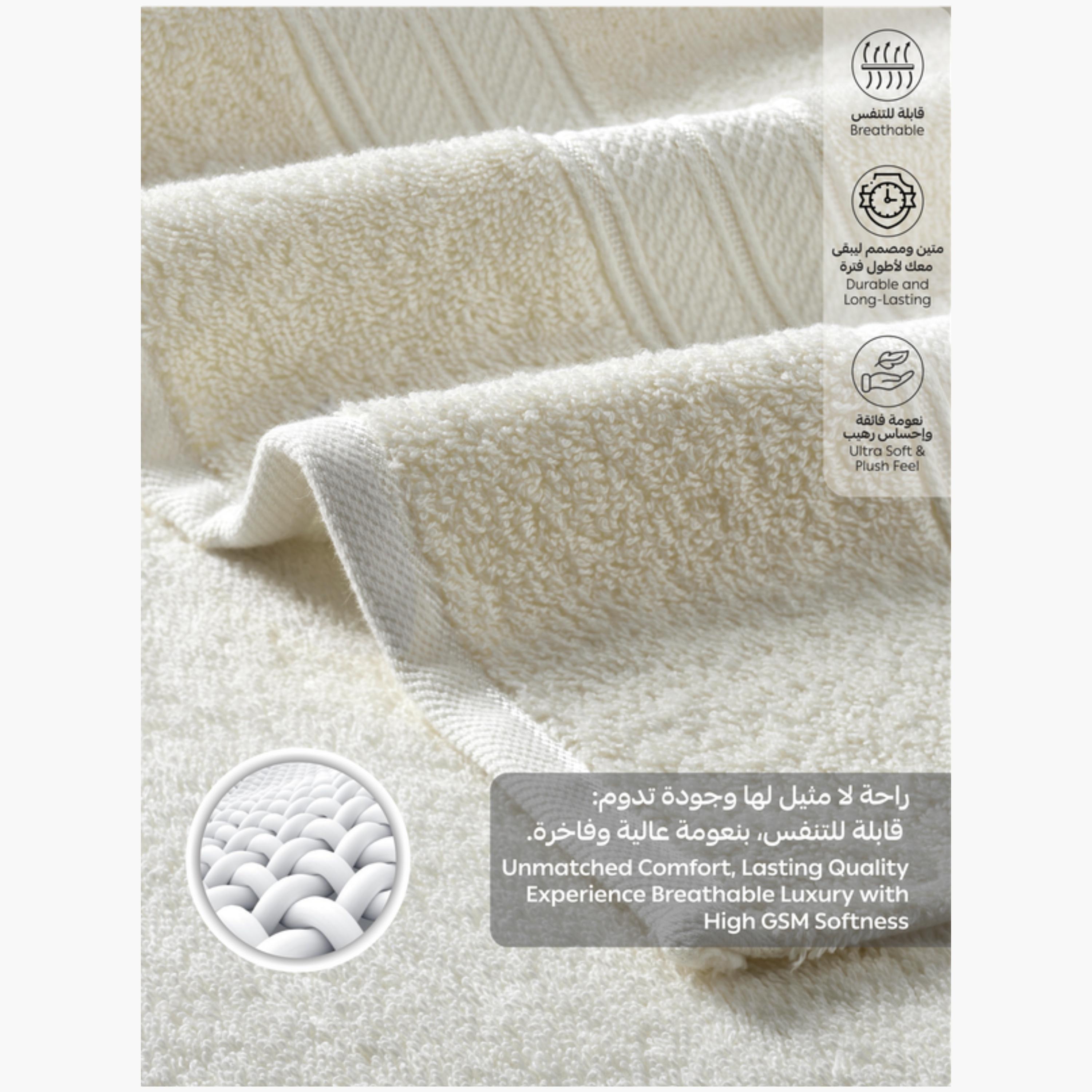Four-Piece Cotton Bath Towel Set-household-bathandlaundry-bathlinen-towels-image-5