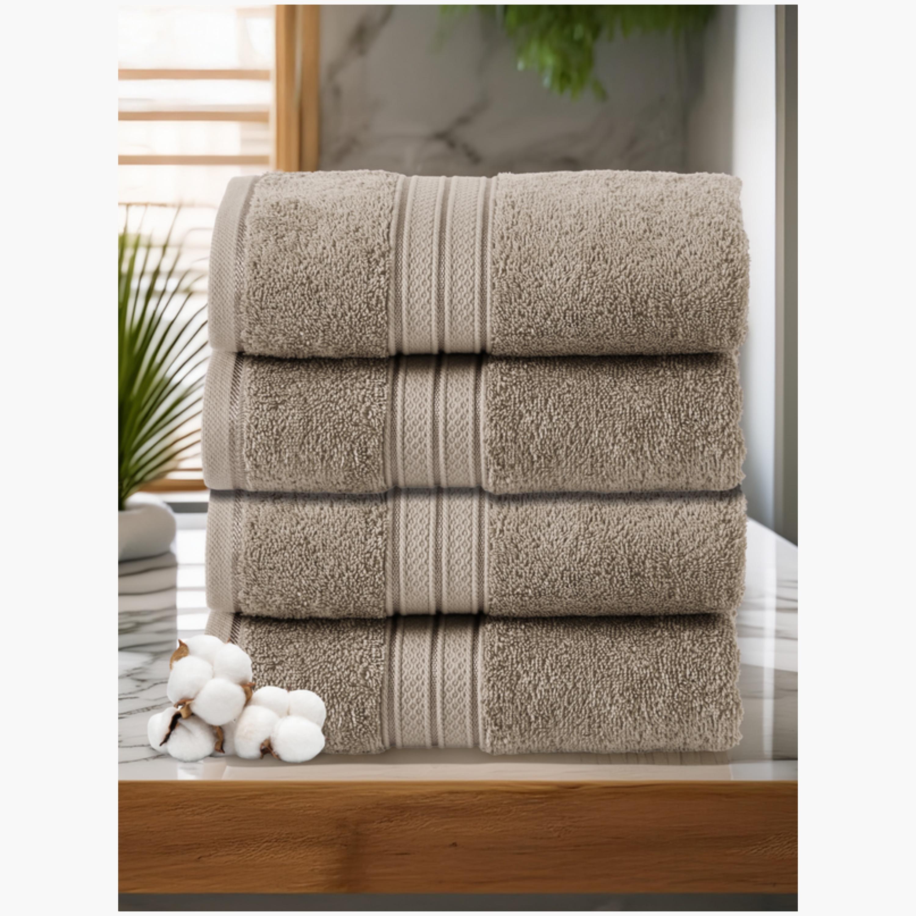 Absorbent Cotton Bath Towel-household-bathandlaundry-bathlinen-towels-image-1
