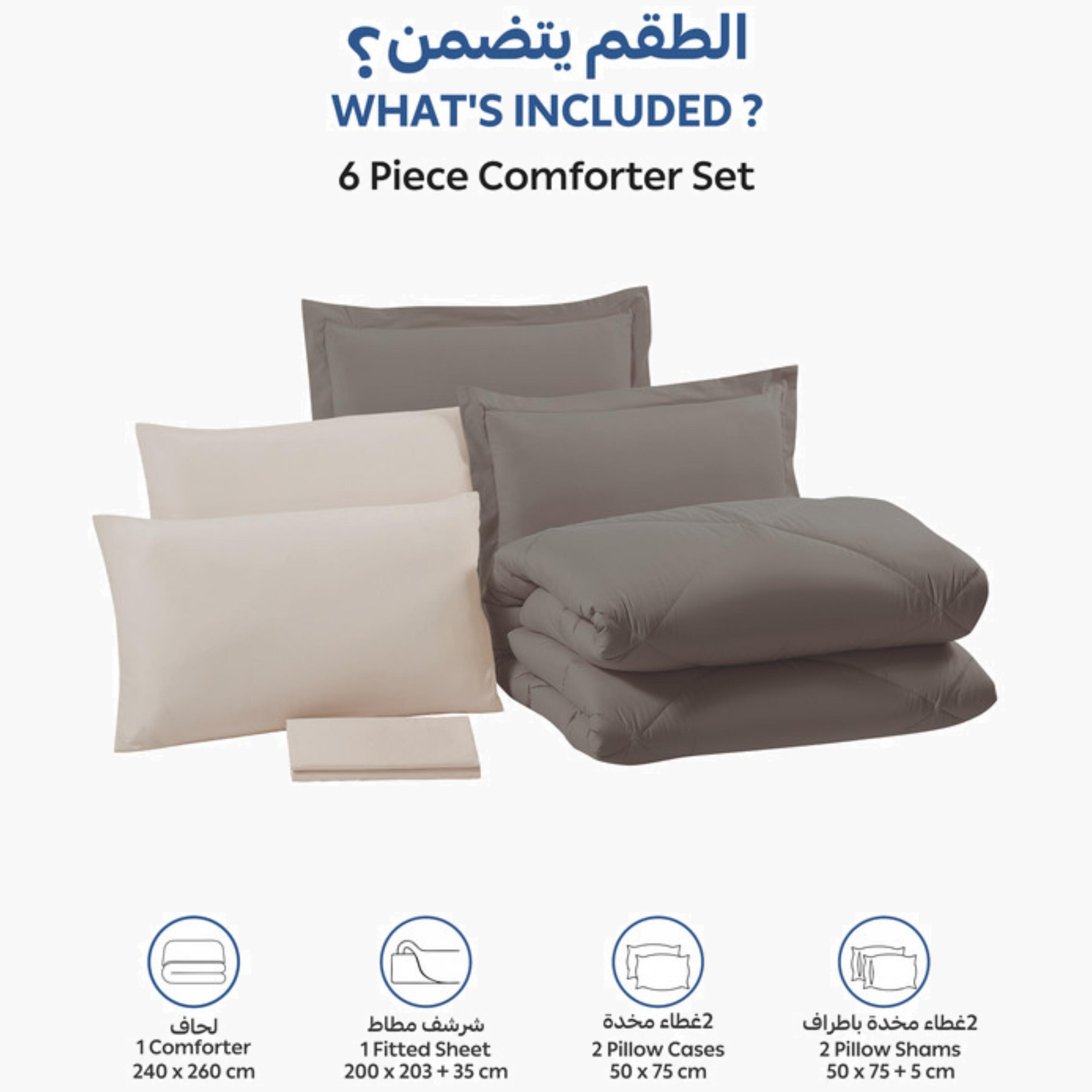 Six-Piece Comforter Set – Double Size-household-bedding-comfortersandbedspreads-comforters-image-3
