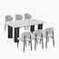Alsaada Home 6-Seater Marble Top Dining Set-InfluencerCodes_Ramadan26_All_20012026-image-2