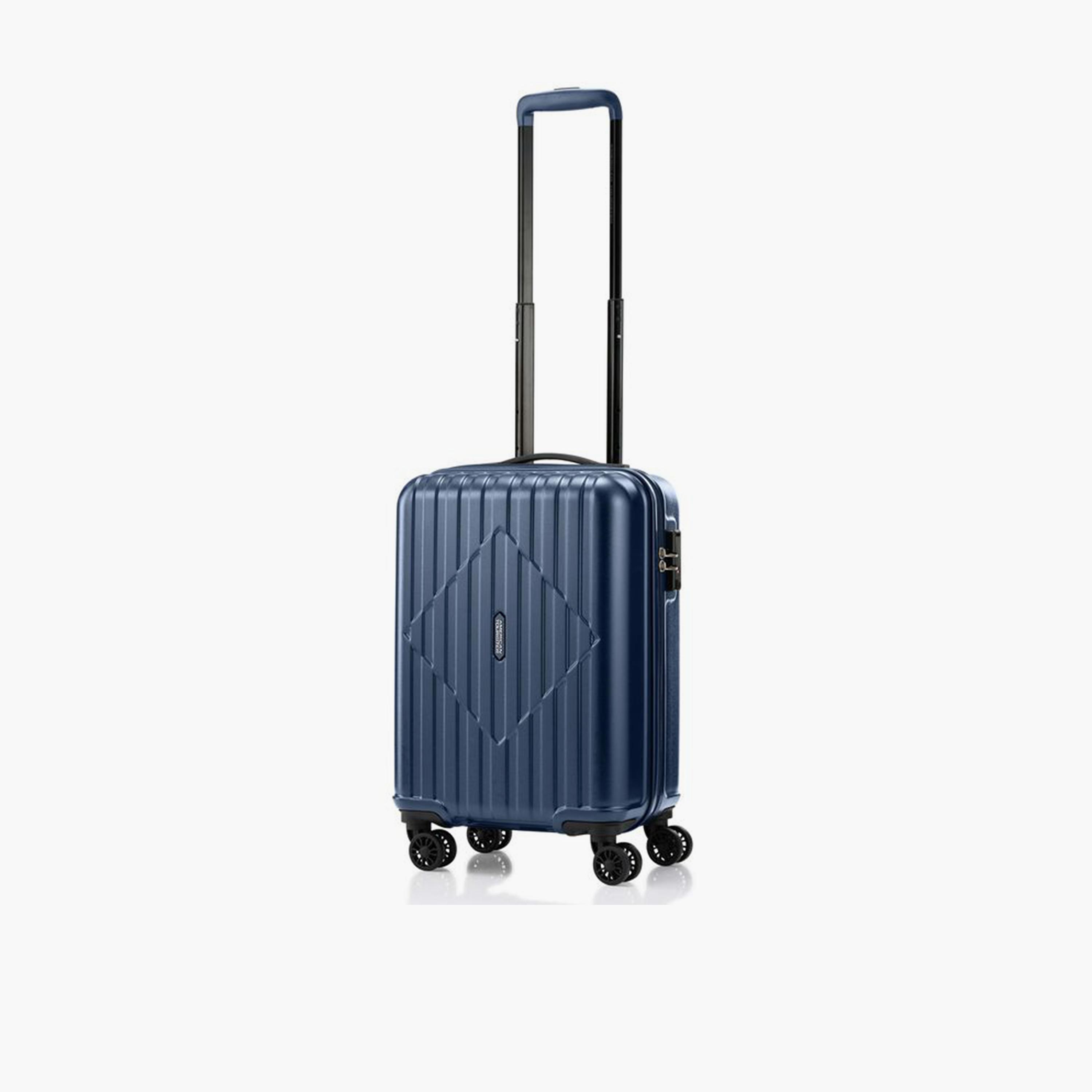 American Tourister Skytrac 55 CM Small Cabin ABS Hardcase Four-Wheeler Luggage Bag with TSA Lock-travel-luggagesandbags-luggage-image-1