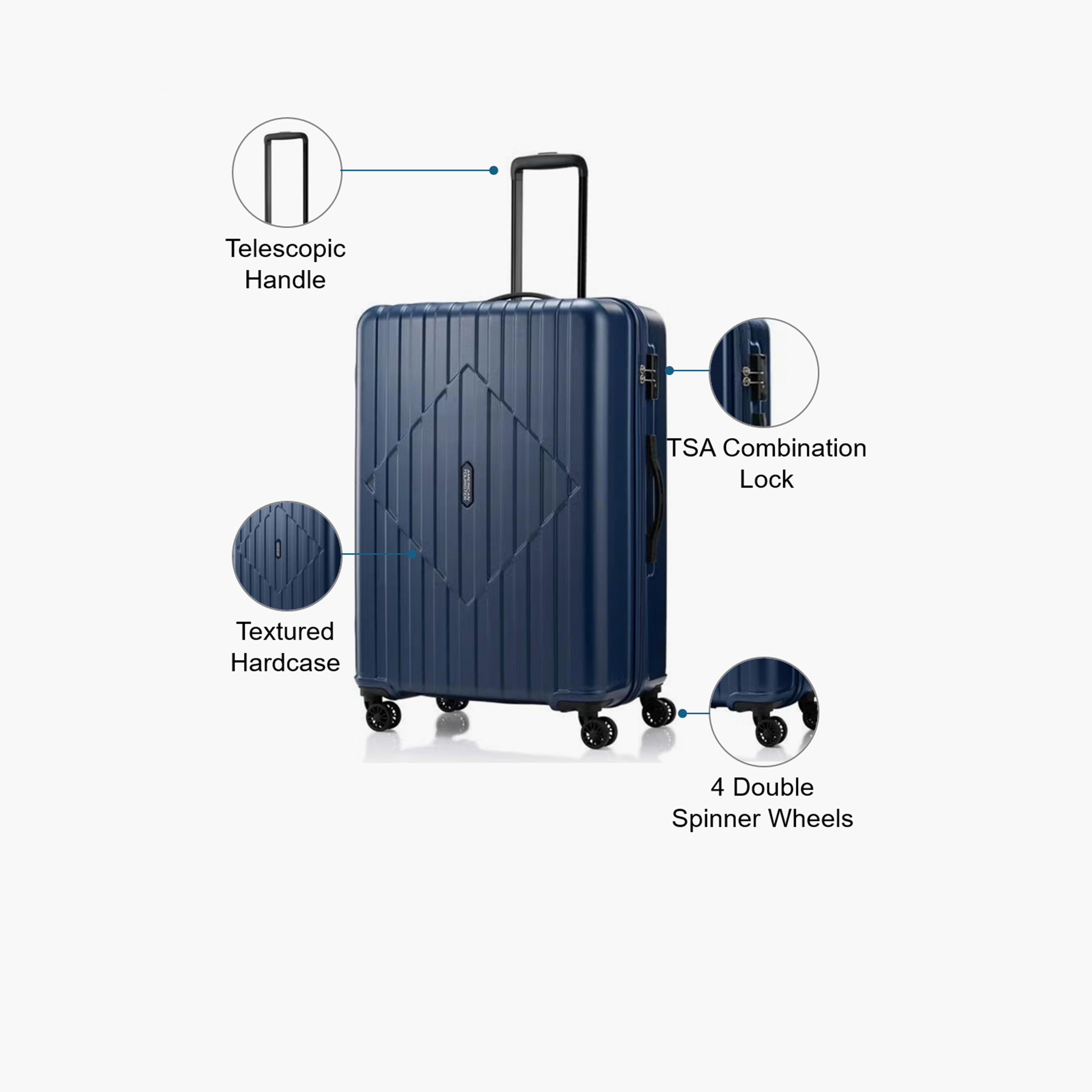???? ??? ???????? 79 ?? ????? ????? ???? ABS ??????? ????? ????? ????? ??? TSA-travel-luggagesandbags-luggage-image-3