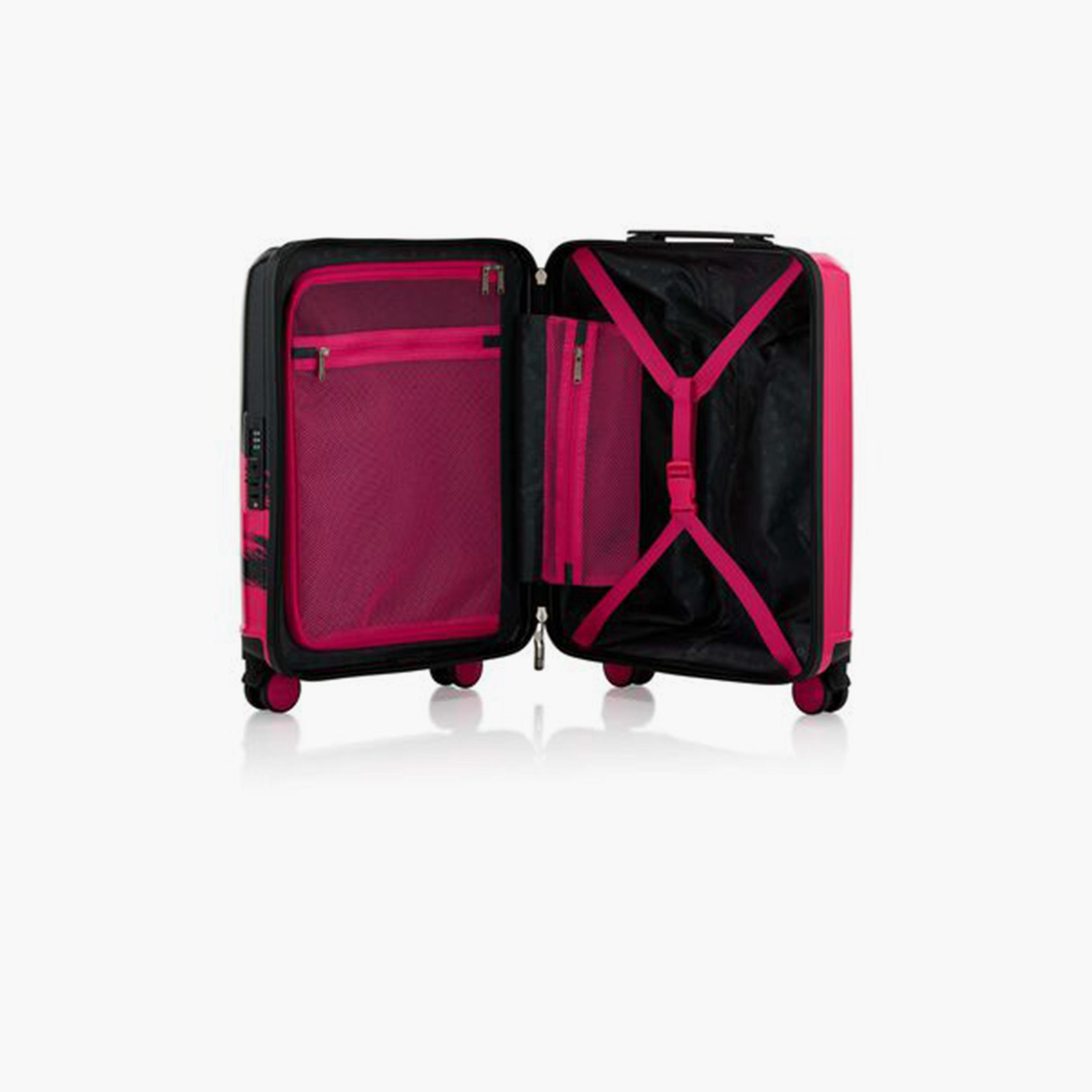 American Tourister Squid Games 52 CM Small Cabin Plastic Hardcase Four-Wheeler Luggage Bag with TSA Lock-travel-kidstrolleyandbags-image-6