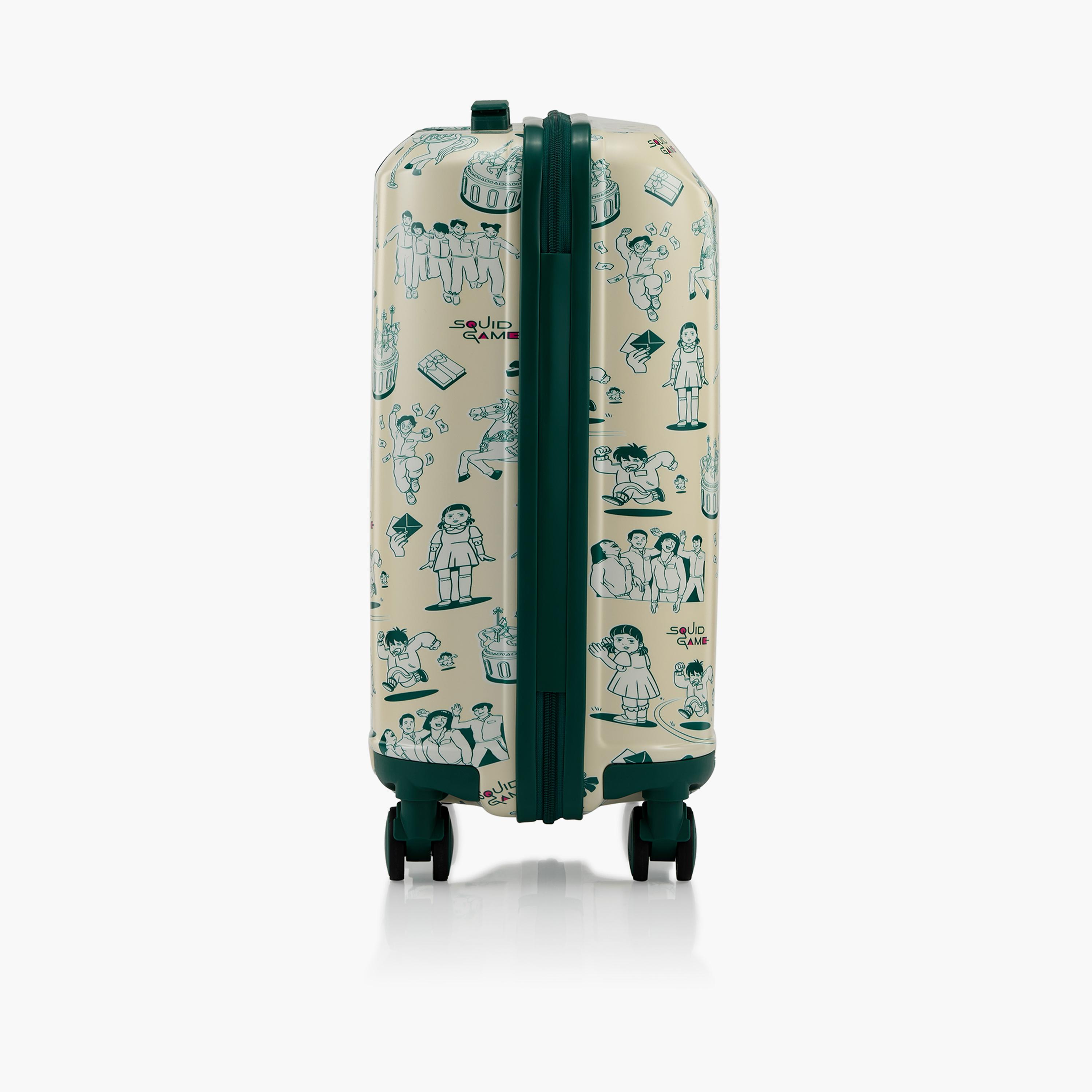 American Tourister Squid Games 52 CM Small Cabin Plastic Hardcase Four-Wheeler Luggage Bag with TSA Lock-travel-kidstrolleyandbags-image-8