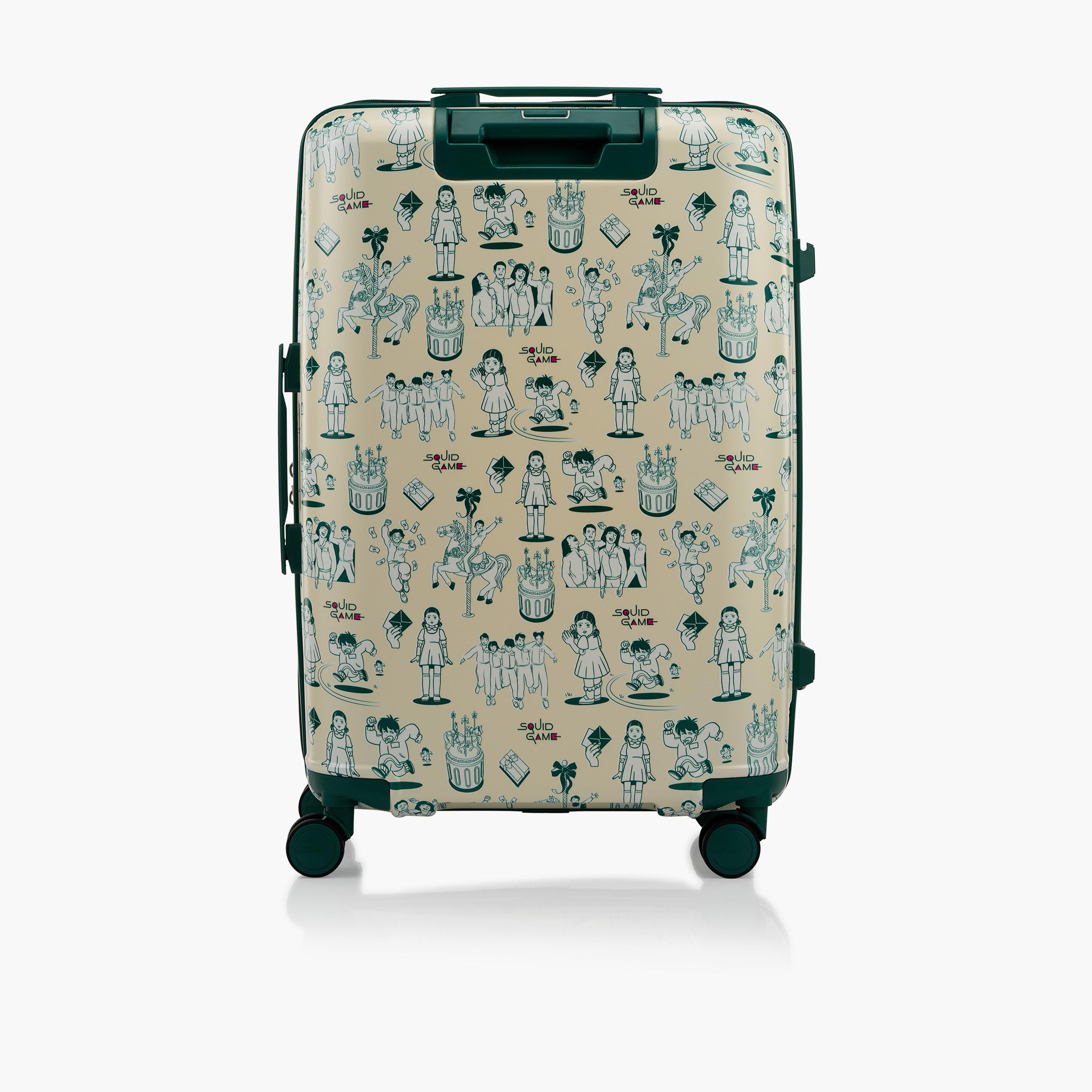 American Tourister Squid Games 67 CM Medium Check In Plastic Hardcase Four-Wheeler Luggage Bag with TSA Lock-travel-kidstrolleyandbags-image-7