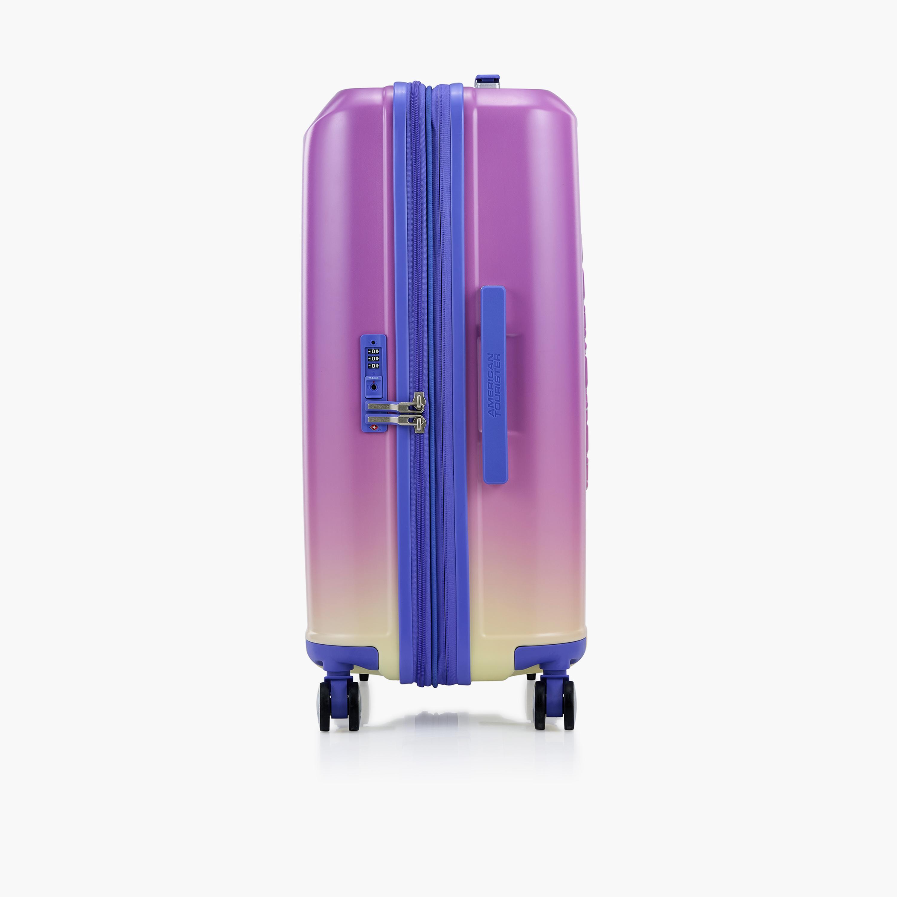 American Tourister Smurfs 67 CM Medium Check In Plastic Hardcase Four-Wheeler Luggage Bag with TSA Lock-travel-kidstrolleyandbags-image-5