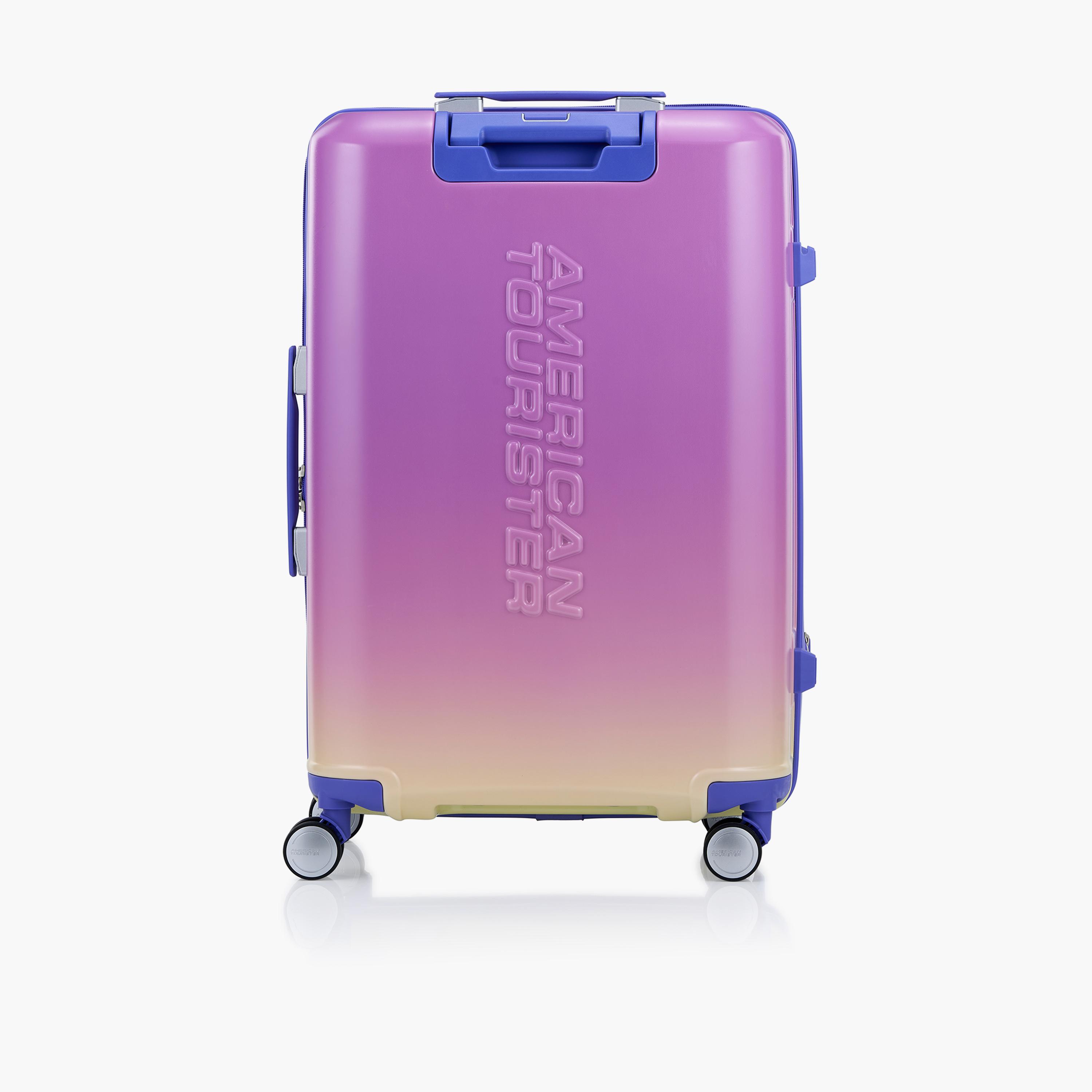 American Tourister Smurfs 67 CM Medium Check In Plastic Hardcase Four-Wheeler Luggage Bag with TSA Lock-travel-kidstrolleyandbags-image-7
