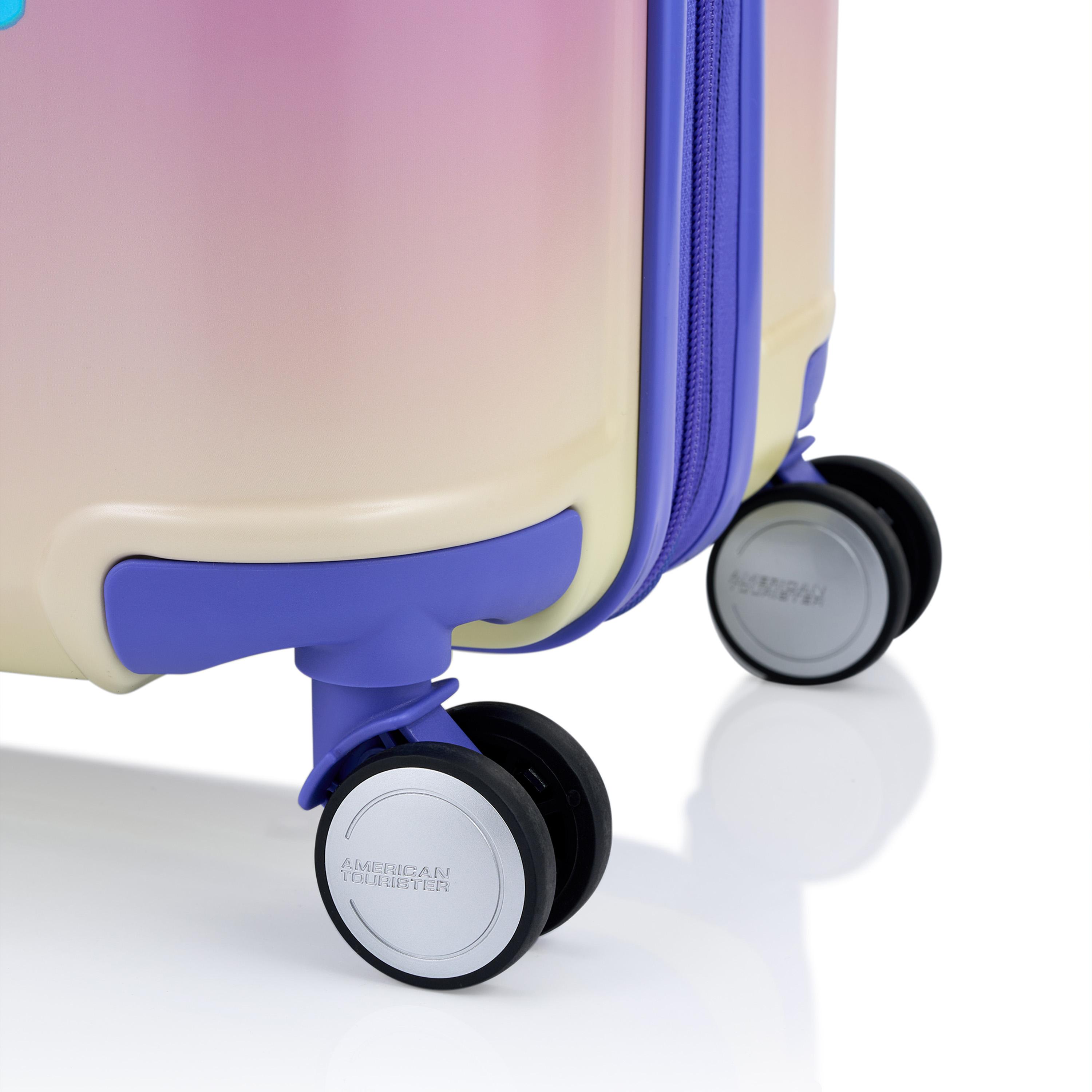 American Tourister Smurfs 67 CM Medium Check In Plastic Hardcase Four-Wheeler Luggage Bag with TSA Lock-travel-kidstrolleyandbags-image-9