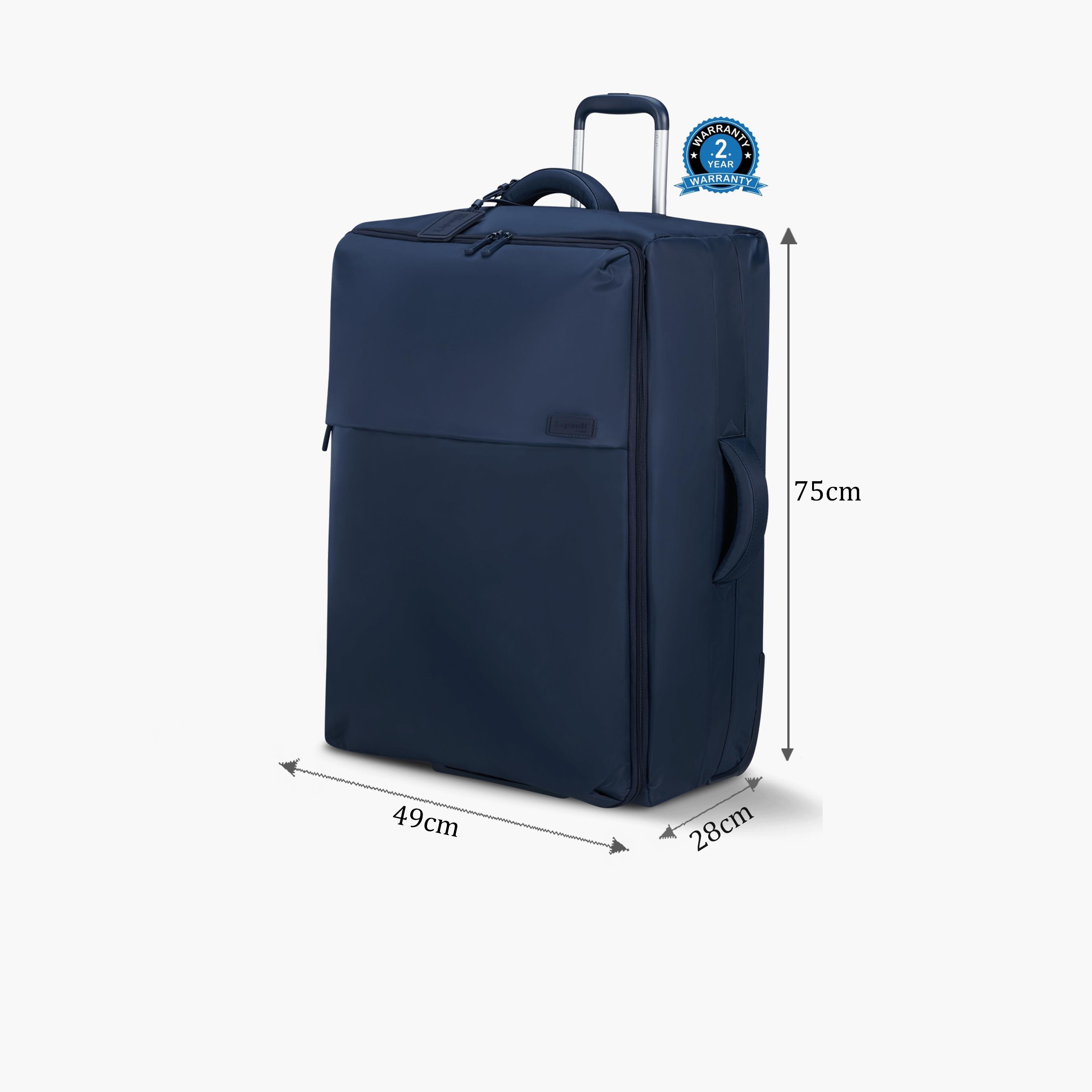 Lipault 75 CM Large Check-in Nylon Soft Sided 2-Wheeler Spinner Trolley Bag with TSA Lock-travel-luggagesandbags-luggage-image-2