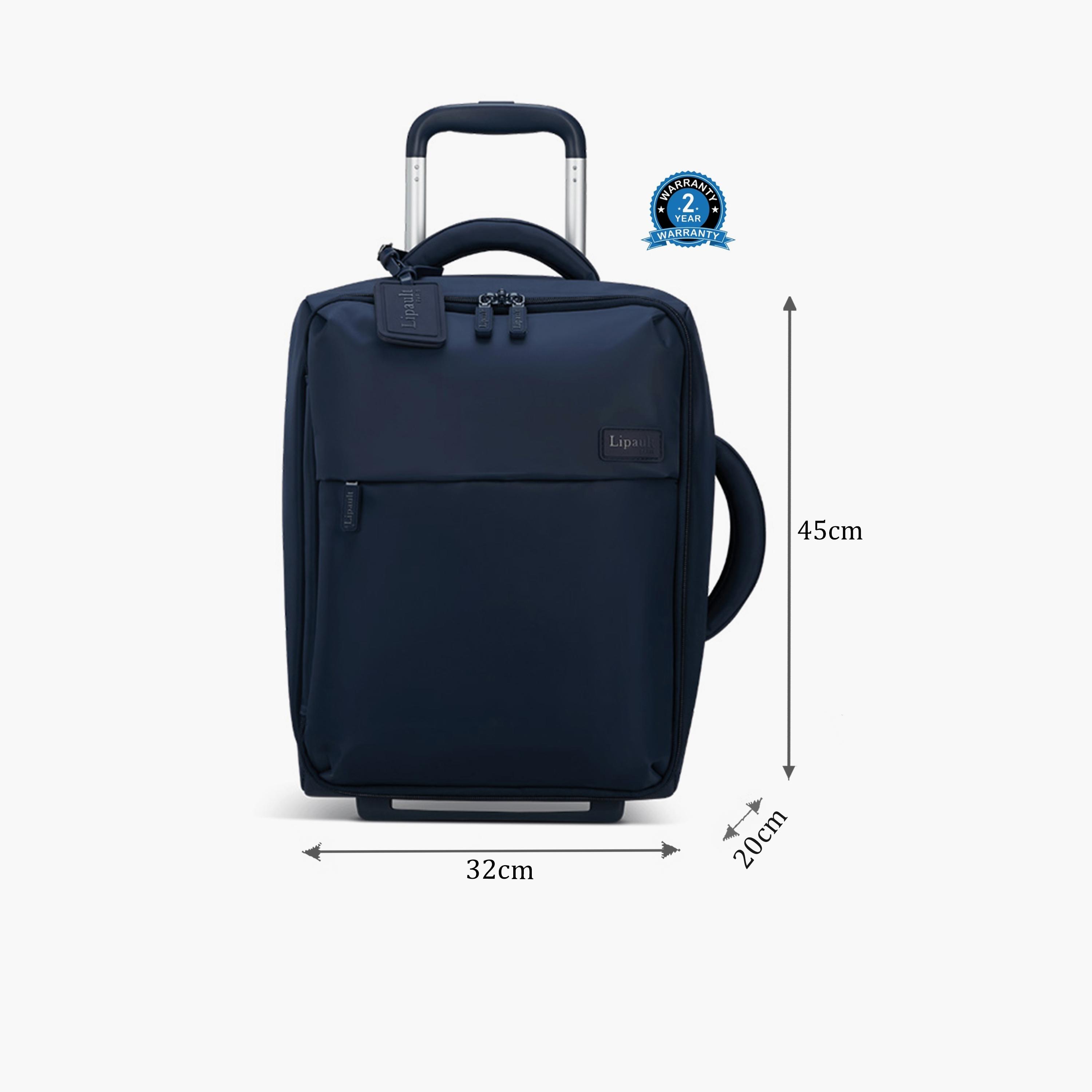 Lipault 45 CM Small Cabin Nylon Soft Sided 2-Wheeler Spinner Trolley Bag with TSA Lock-travel-luggagesandbags-luggage-image-2