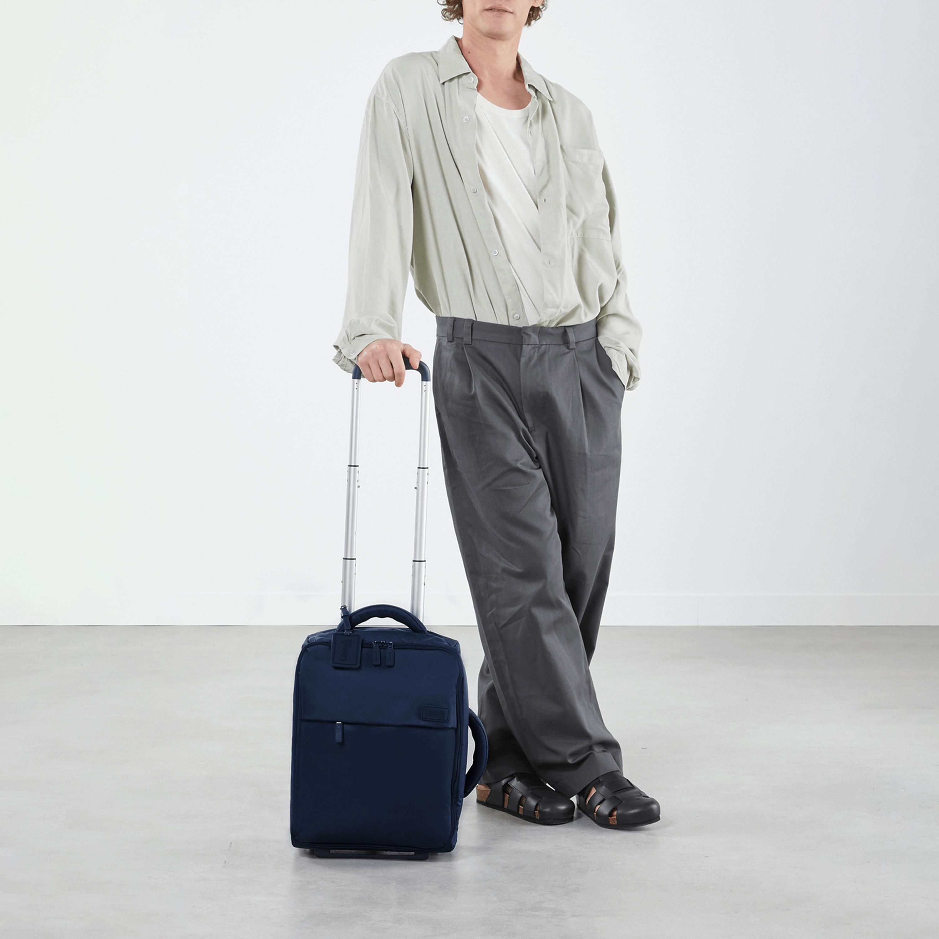 Lipault 45 CM Small Cabin Nylon Soft Sided 2-Wheeler Spinner Trolley Bag with TSA Lock-travel-luggagesandbags-luggage-image-9