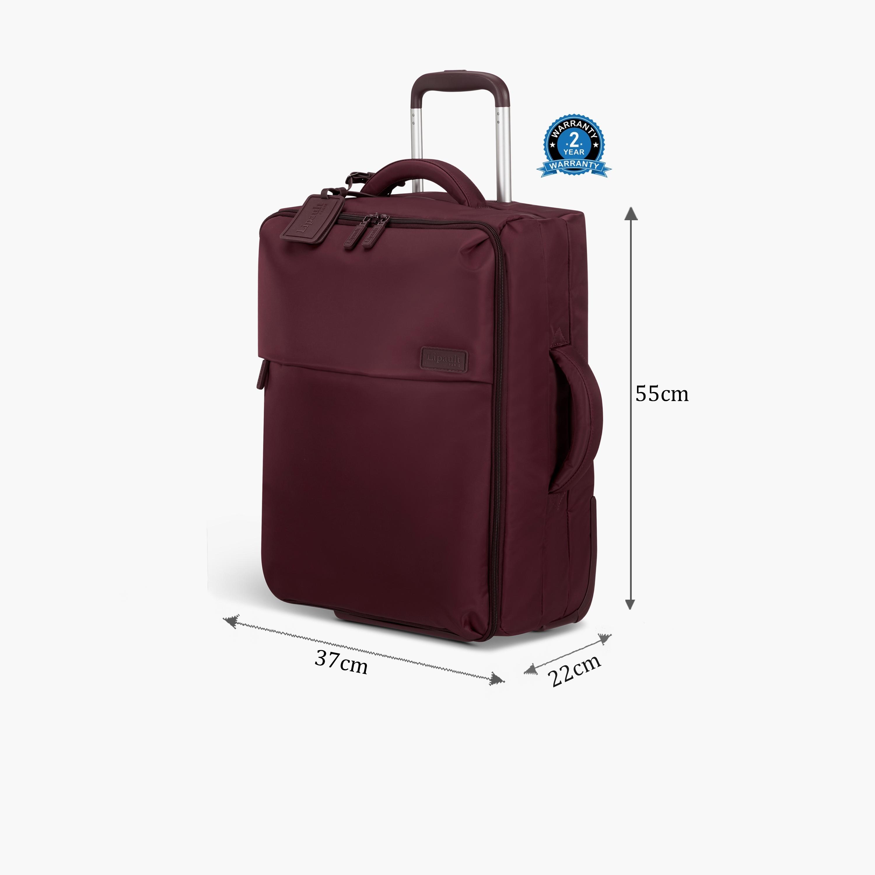 Lipault 55 CM Small Cabin Nylon Soft Sided 2-Wheeler Spinner Trolley Bag with TSA Lock-travel-luggagesandbags-luggage-image-2