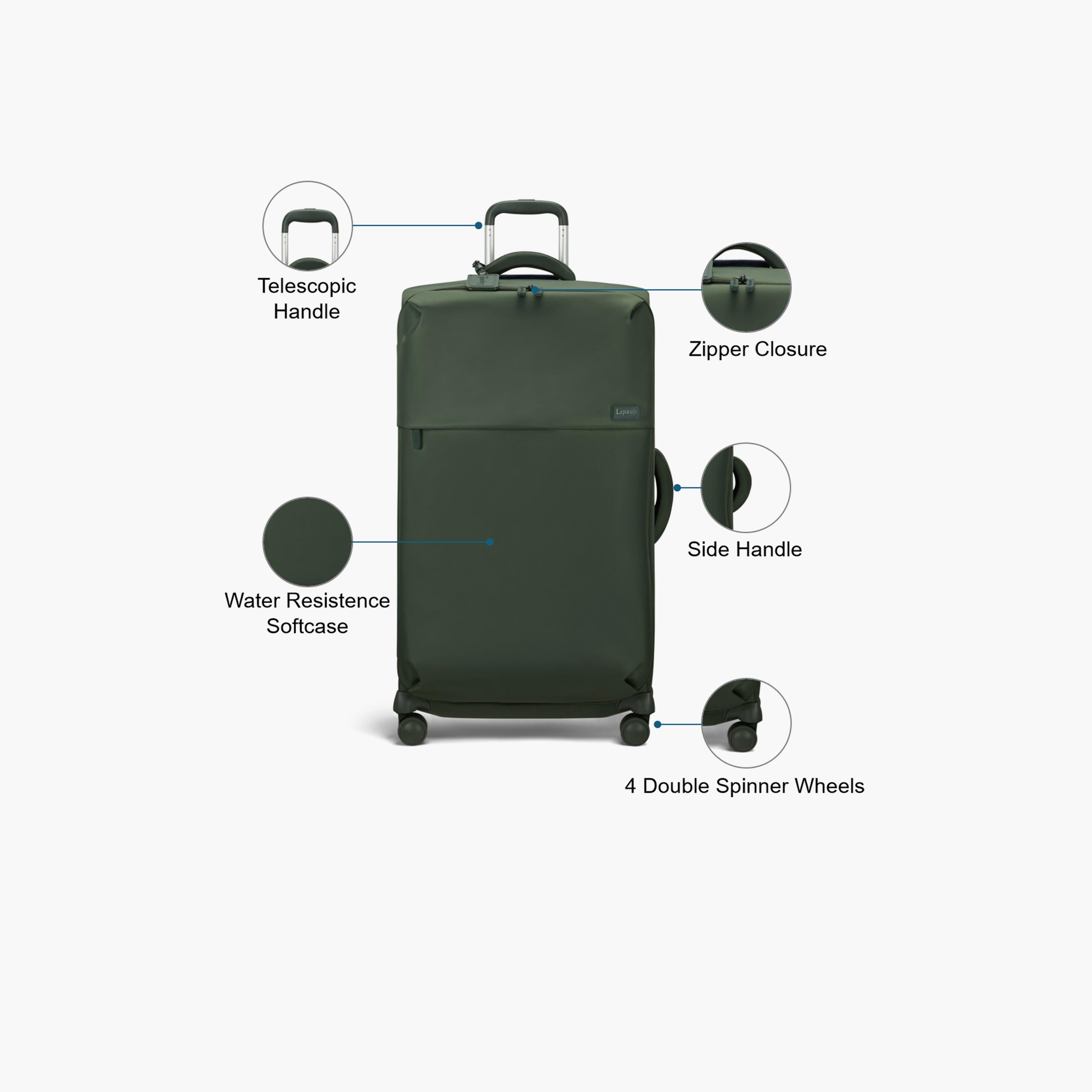 ليبولت - شنطة سفر  نايلون طري كبيرة جدًا بأربع عجلات دوارة مقاس 79 سم،  قفل TSA-travel-luggagesandbags-luggage-image-3