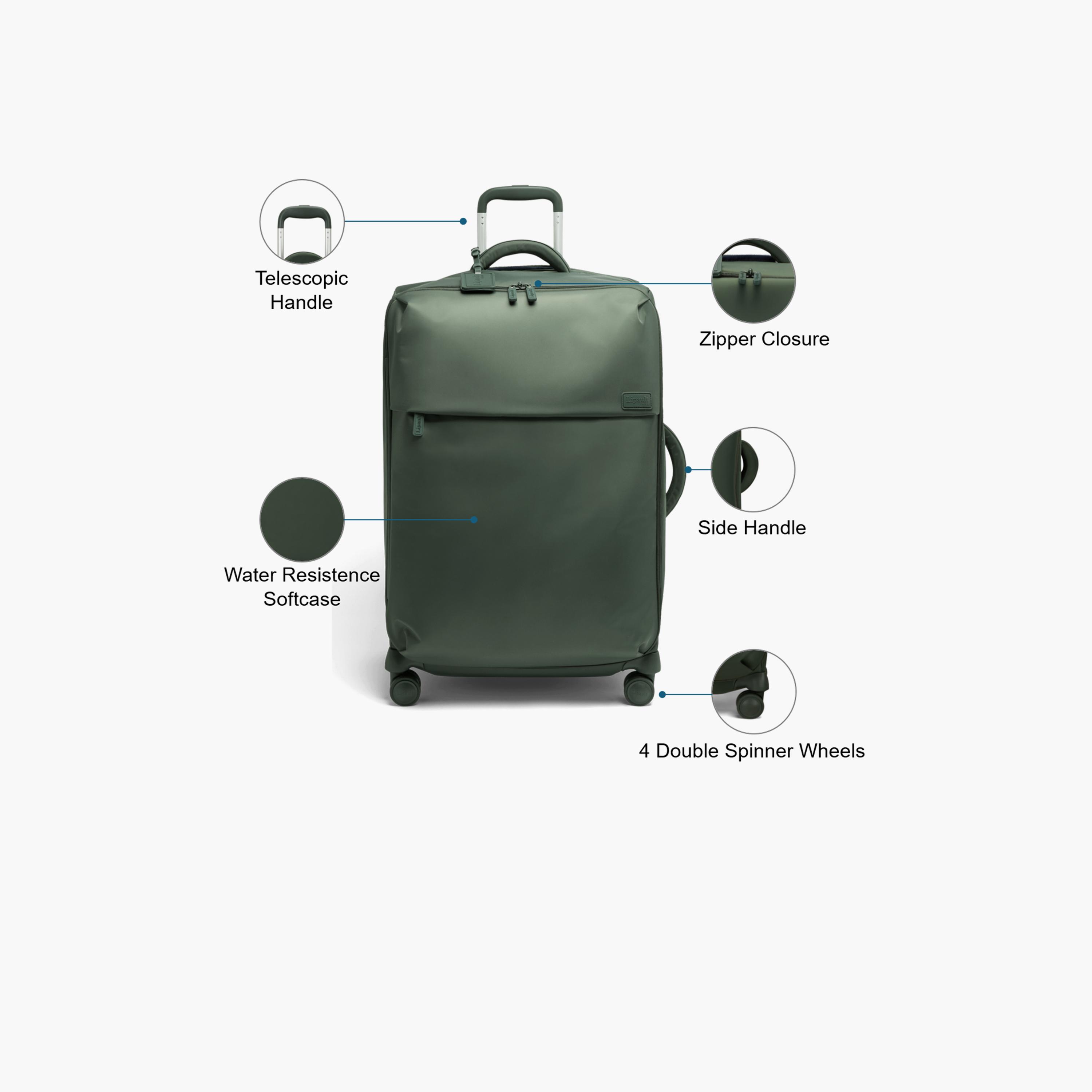 Lipault 70 CM Large Check-in Nylon Soft Sided 4-Wheeler Spinner Trolley Bag with TSA Lock-travel-luggagesandbags-luggage-image-3