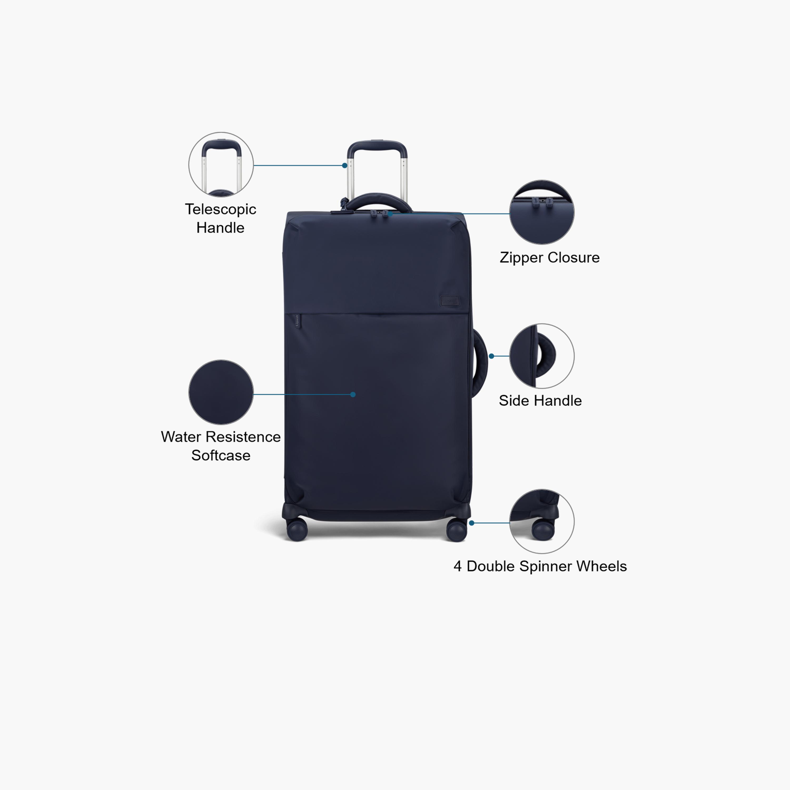 ليبولت - شنطة سفر  نايلون طري كبيرة جدًا بأربع عجلات دوارة مقاس 79 سم،  قفل TSA-travel-luggagesandbags-luggage-image-3