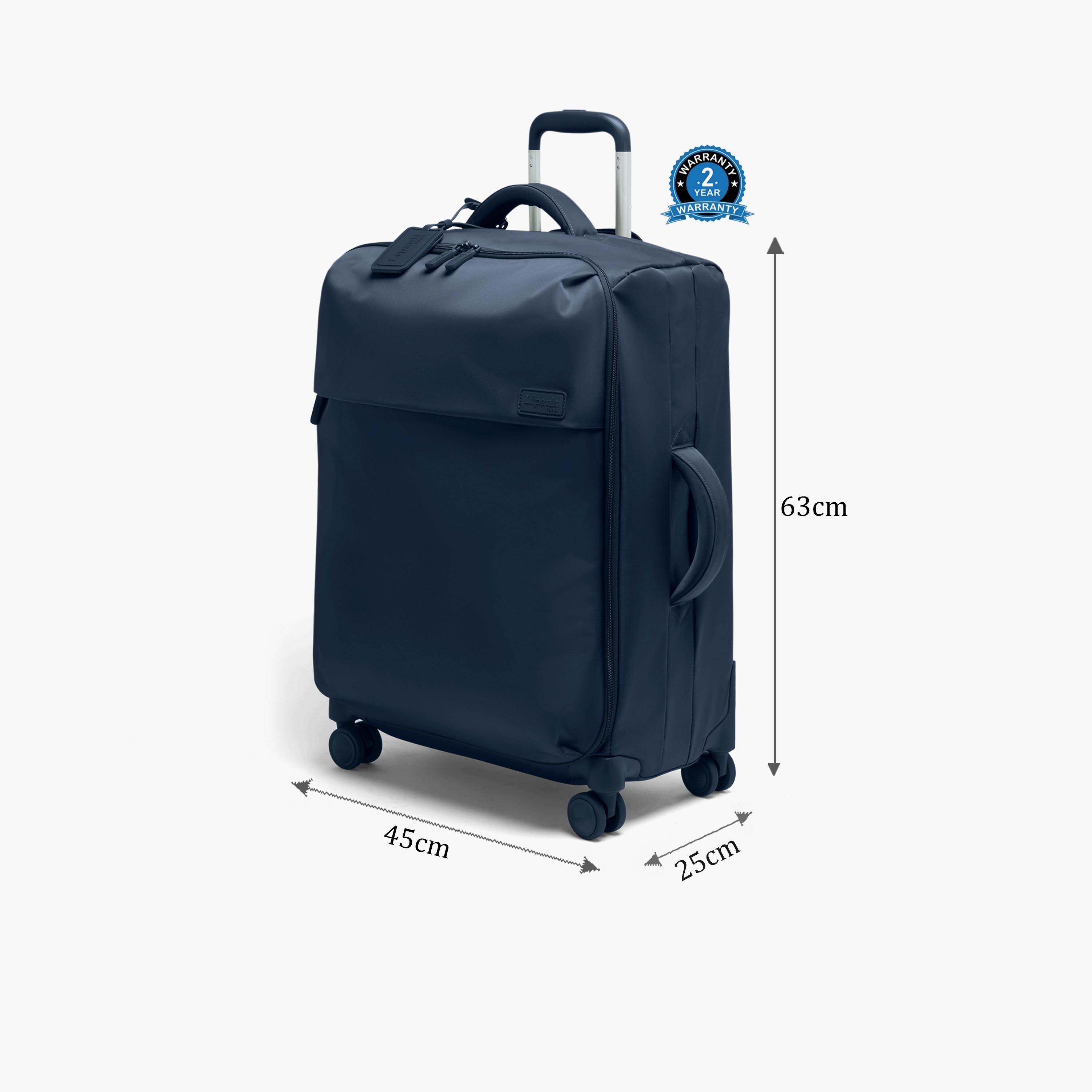 Lipault 63 CM Medium Check-in Nylon Soft Sided 4-Wheeler Spinner Trolley Bag with TSA Lock-travel-luggagesandbags-luggage-image-2