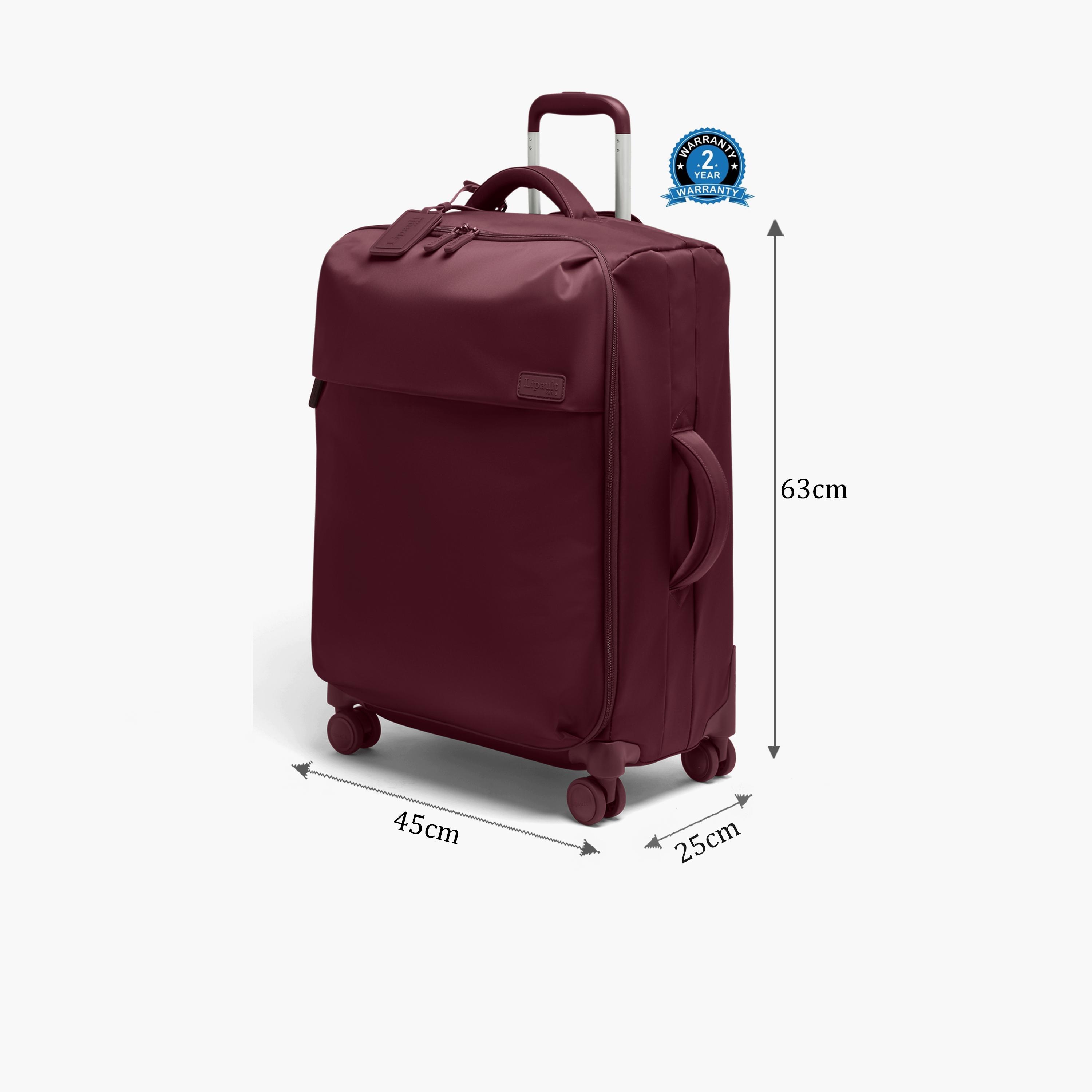 Lipault 63 CM Medium Check-in Nylon Soft Sided 4-Wheeler Spinner Trolley Bag with TSA Lock-travel-luggagesandbags-luggage-image-2