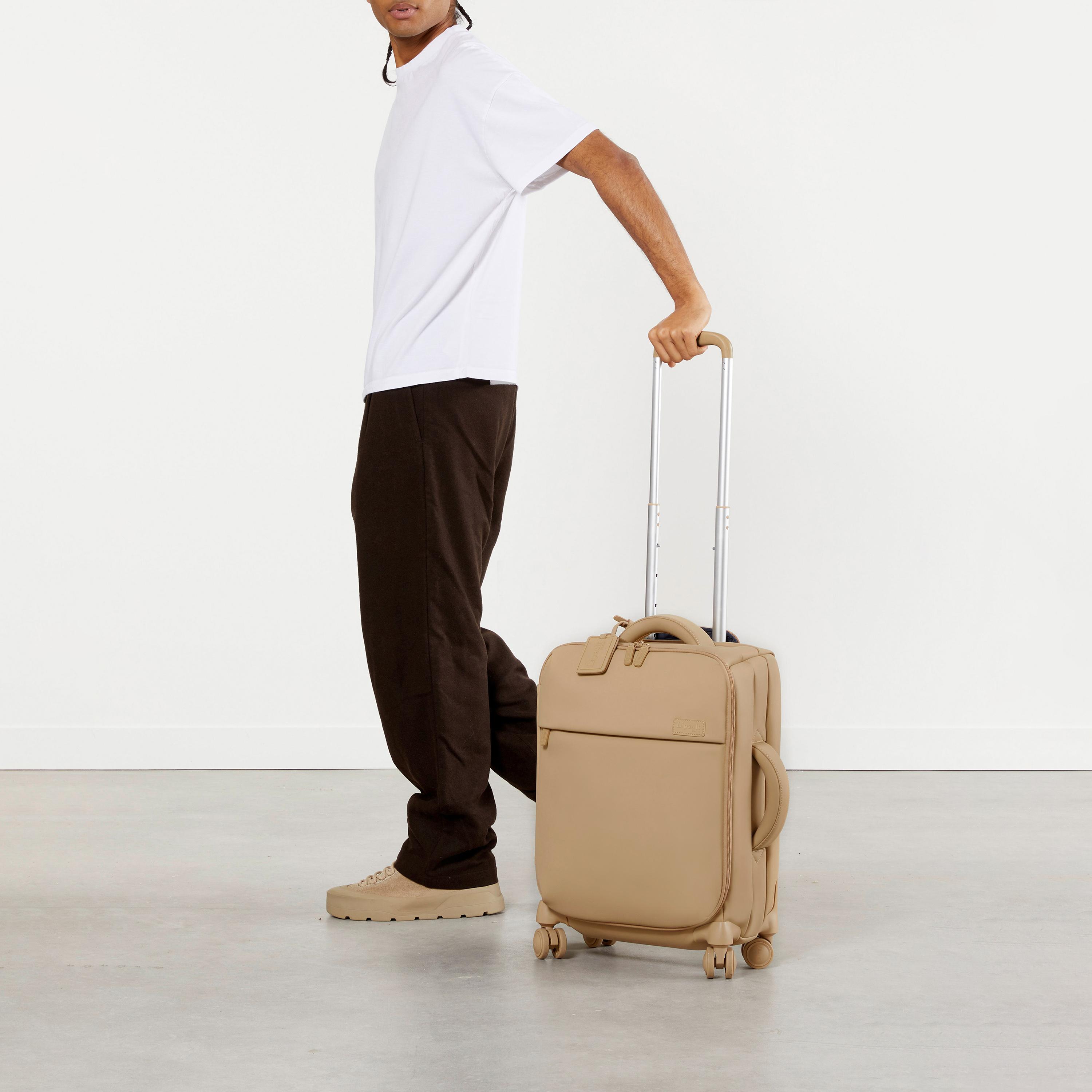 Lipault 55 CM Small Cabin PU Soft Sided 4-Wheeler Spinner Trolley Bag with TSA Lock-travel-luggagesandbags-luggage-image-11