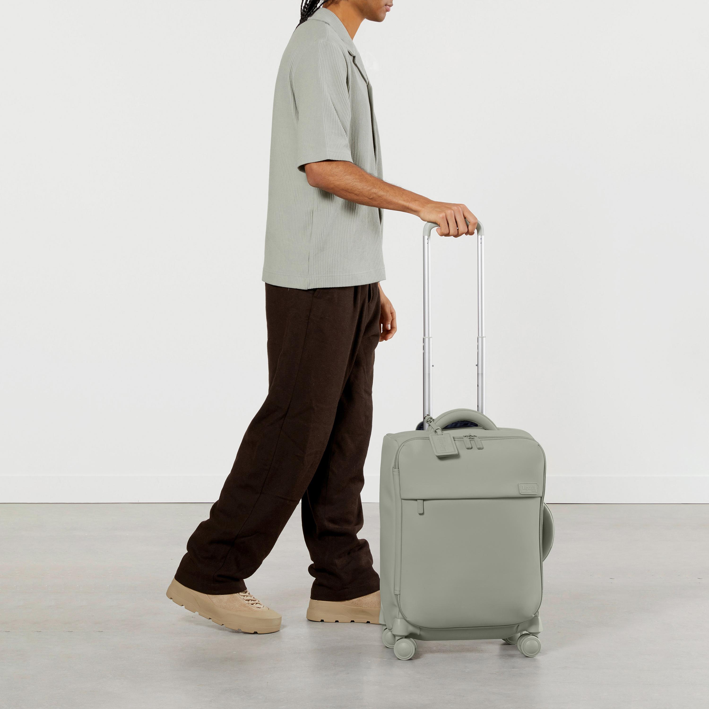 Lipault 55 CM Small Cabin PU Soft Sided 4-Wheeler Spinner Trolley Bag with TSA Lock-travel-luggagesandbags-luggage-image-8