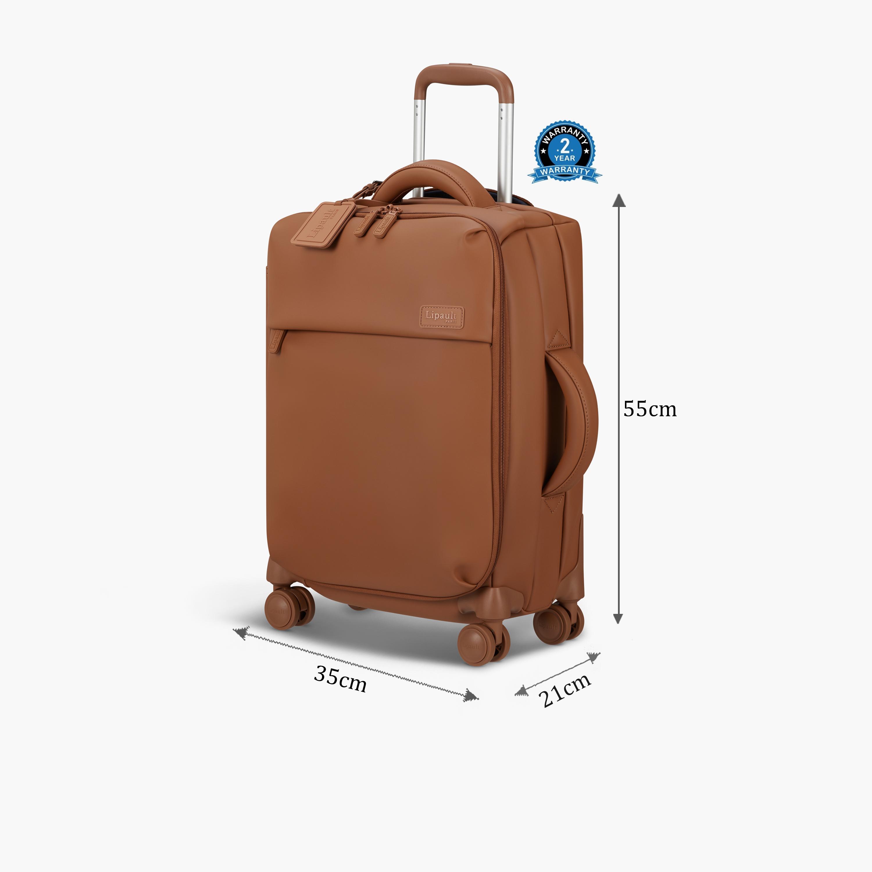 ليبولت - شنطة سفر جلد صناعي طري حجم صغير مناسب لمقصورة الطائرة بعجلات دوارة مقاس 55 سم،  قفل TSA-travel-luggagesandbags-luggage-image-2