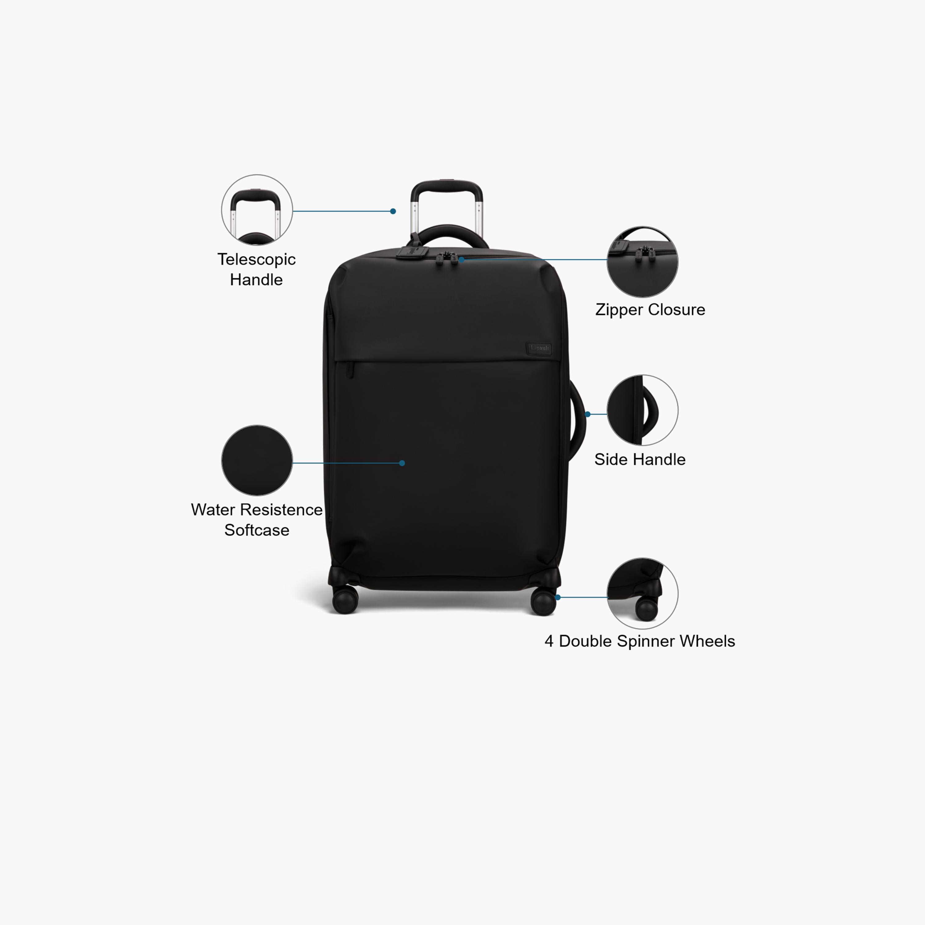ليبولت - شنطة سفر جلد صناعي طري كبيرة الحجم 70 سم بأربع عجلات دوارة  قفل TSA-travel-luggagesandbags-luggage-image-3