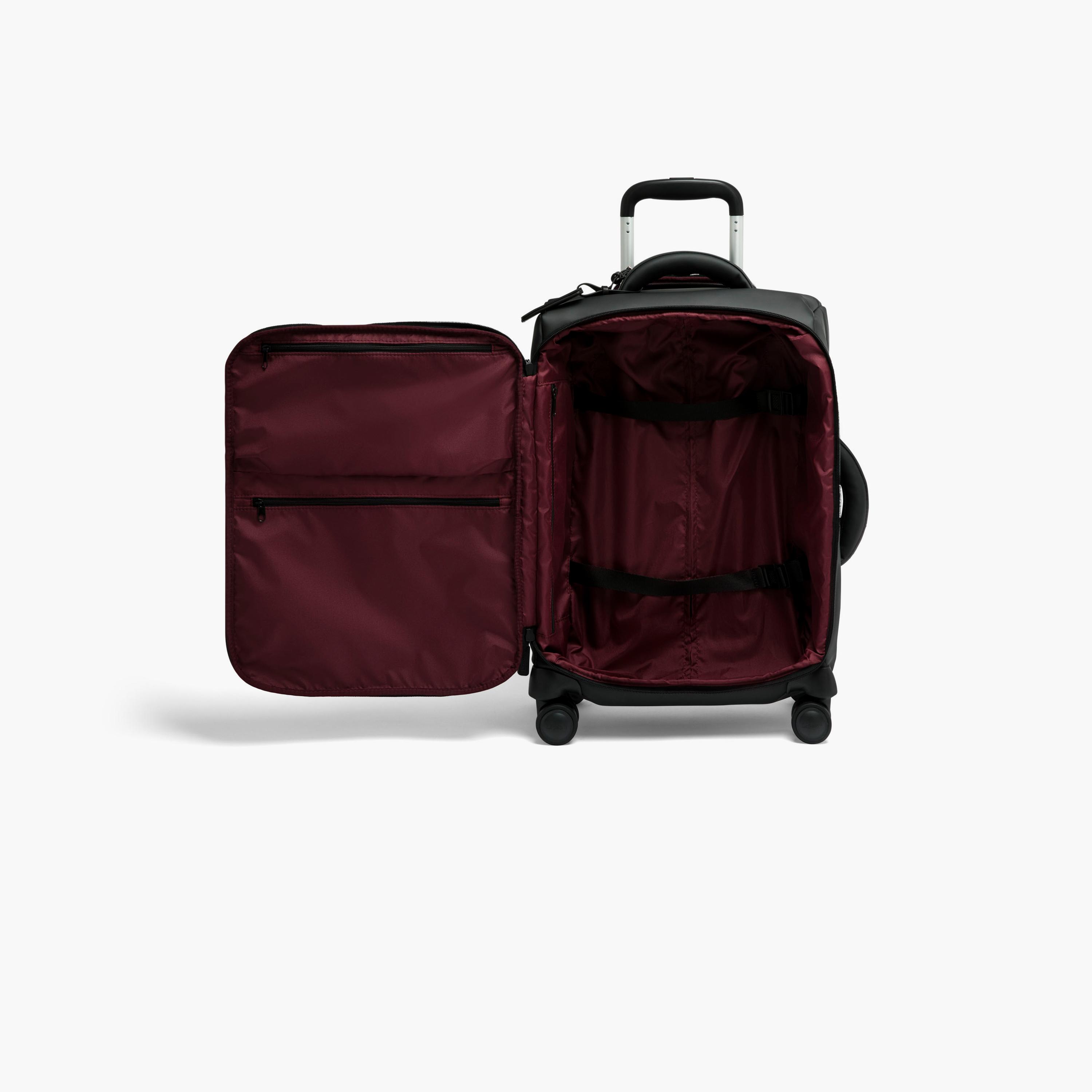 Lipault 55 CM Small Cabin PU Soft Sided 4-Wheeler Spinner Trolley Bag with TSA Lock-travel-luggagesandbags-luggage-image-8