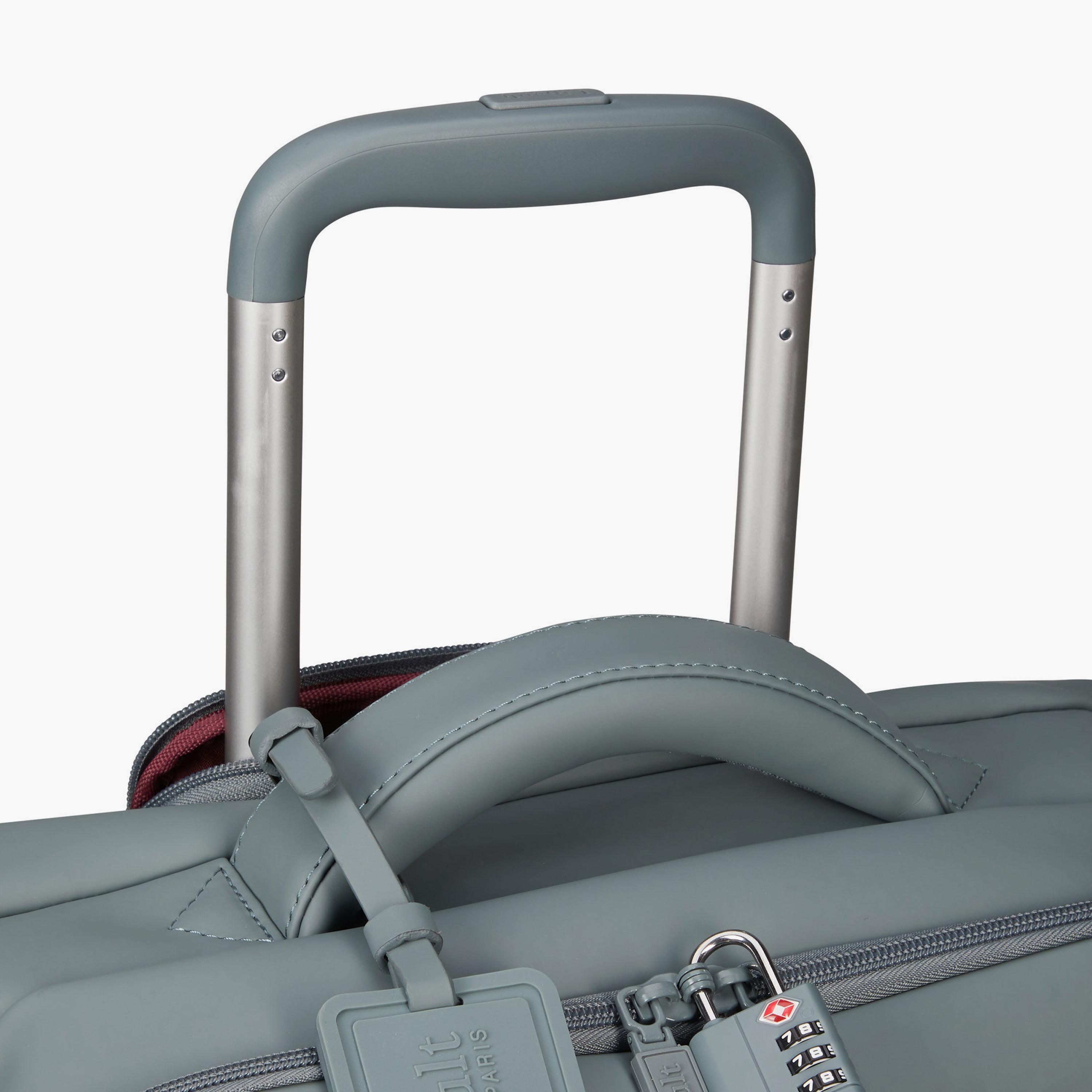 Lipault 55 CM Small Cabin PU Soft Sided 4-Wheeler Spinner Trolley Bag with TSA Lock-travel-luggagesandbags-luggage-image-8