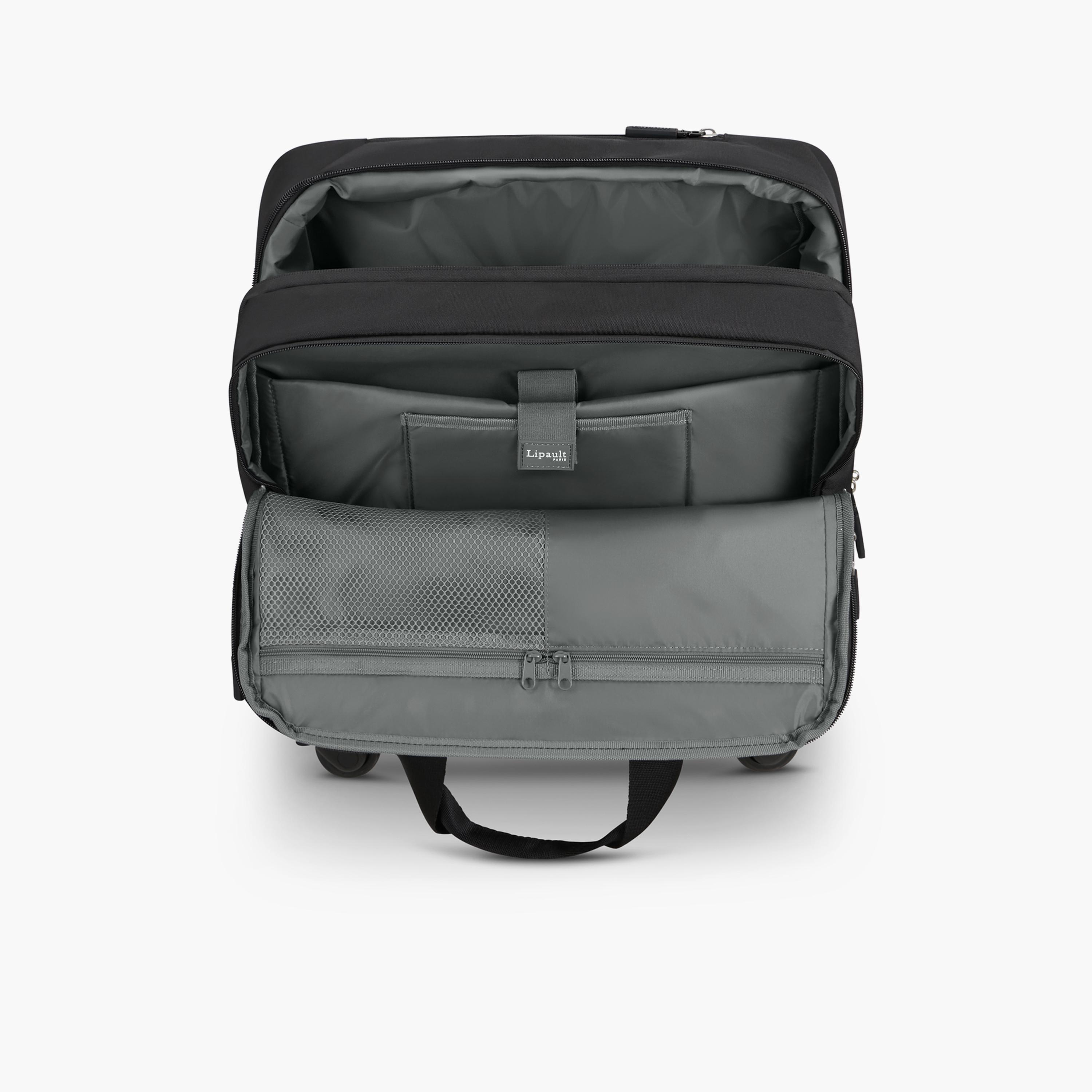 Lipault 43 CM Small Cabin Polyester Soft Sided 4-Wheeler Spinner Trolley Bag with TSA Lock-travel-luggagesandbags-luggage-image-6