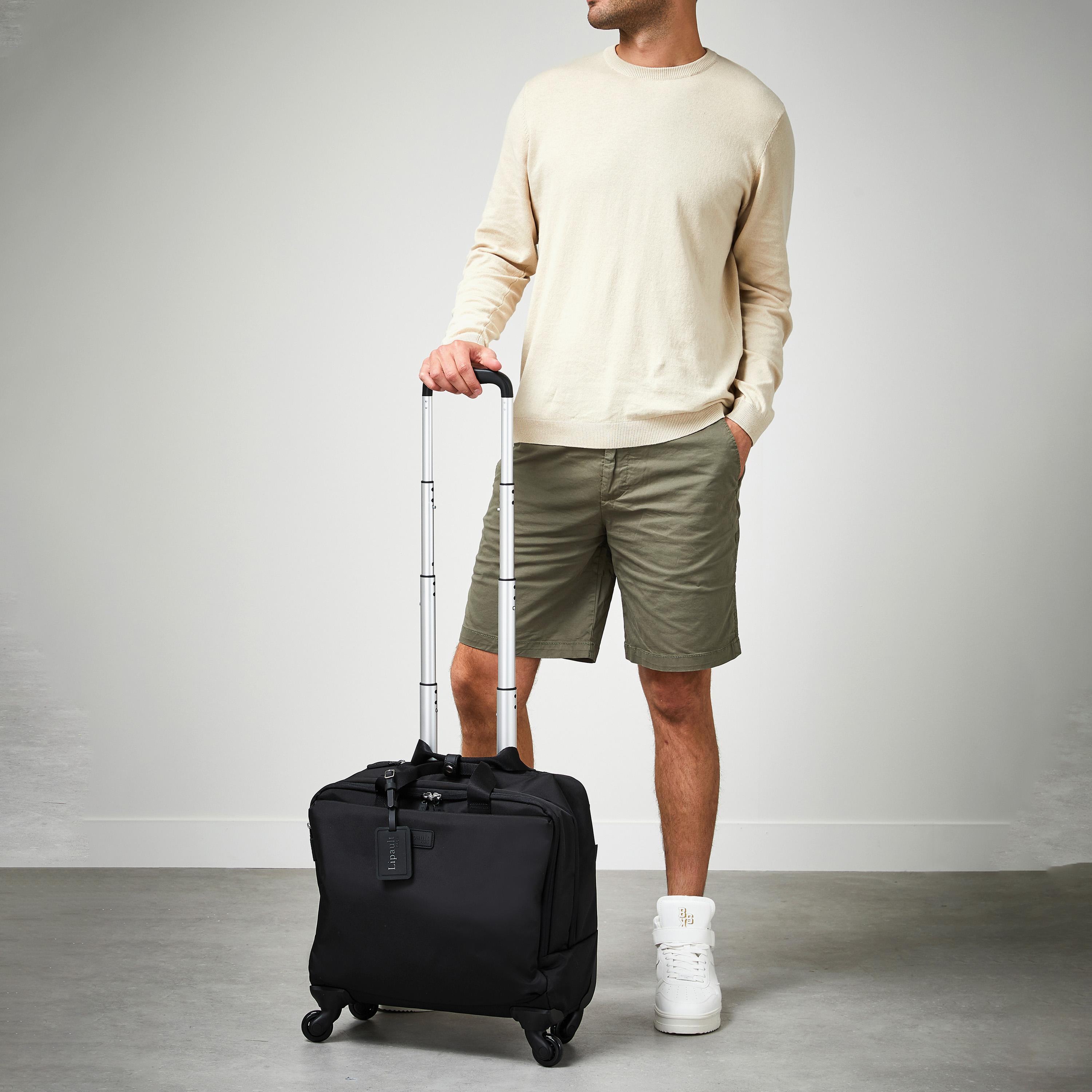 Lipault 43 CM Small Cabin Polyester Soft Sided 4-Wheeler Spinner Trolley Bag with TSA Lock-travel-luggagesandbags-luggage-image-7