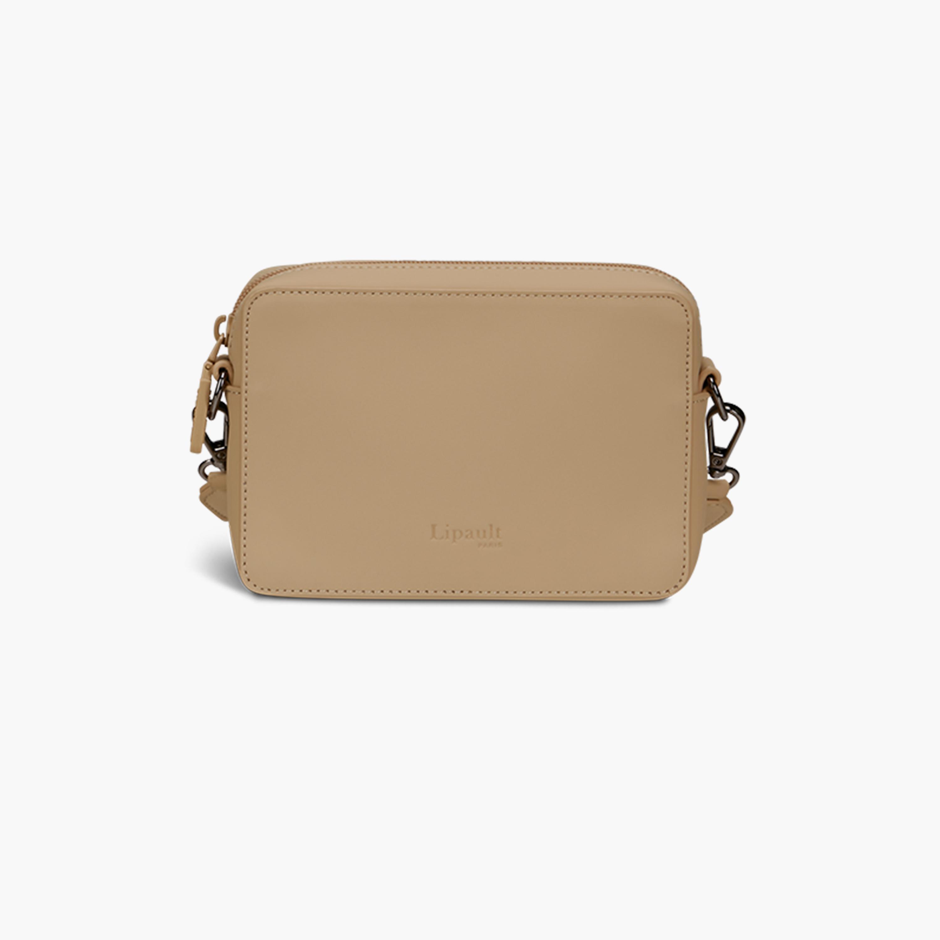 Lipault Solid Crossbody Bag with Zipper closure and Detachable Strap | 17 X 13 X 4 CM-men-bags-image-3