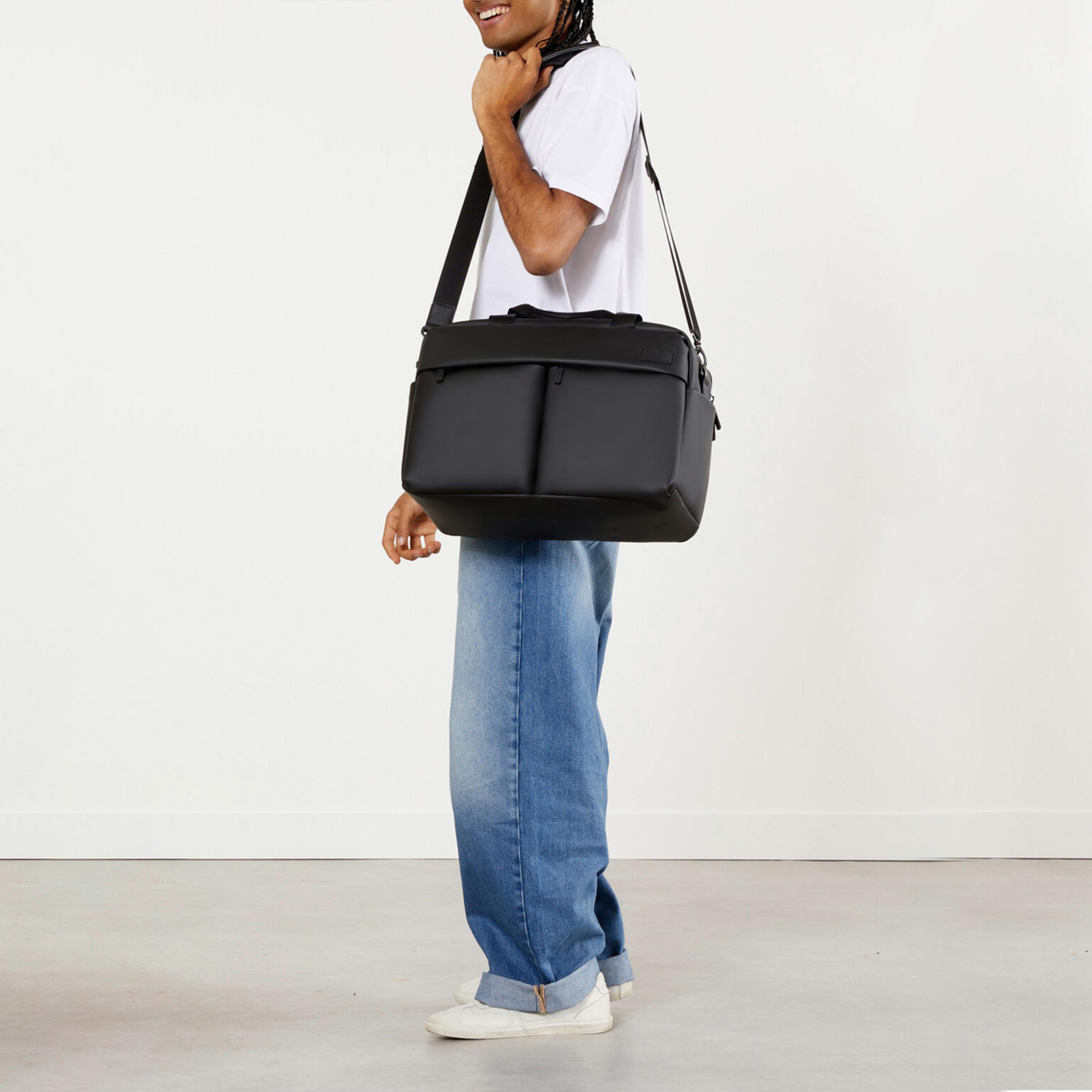 Lipault Solid Top Handle Duffel Bag with Zipper closure and Detachable Strap | 44 X 29 X 25 CM-travel-luggagesandbags-dufflebags-image-7