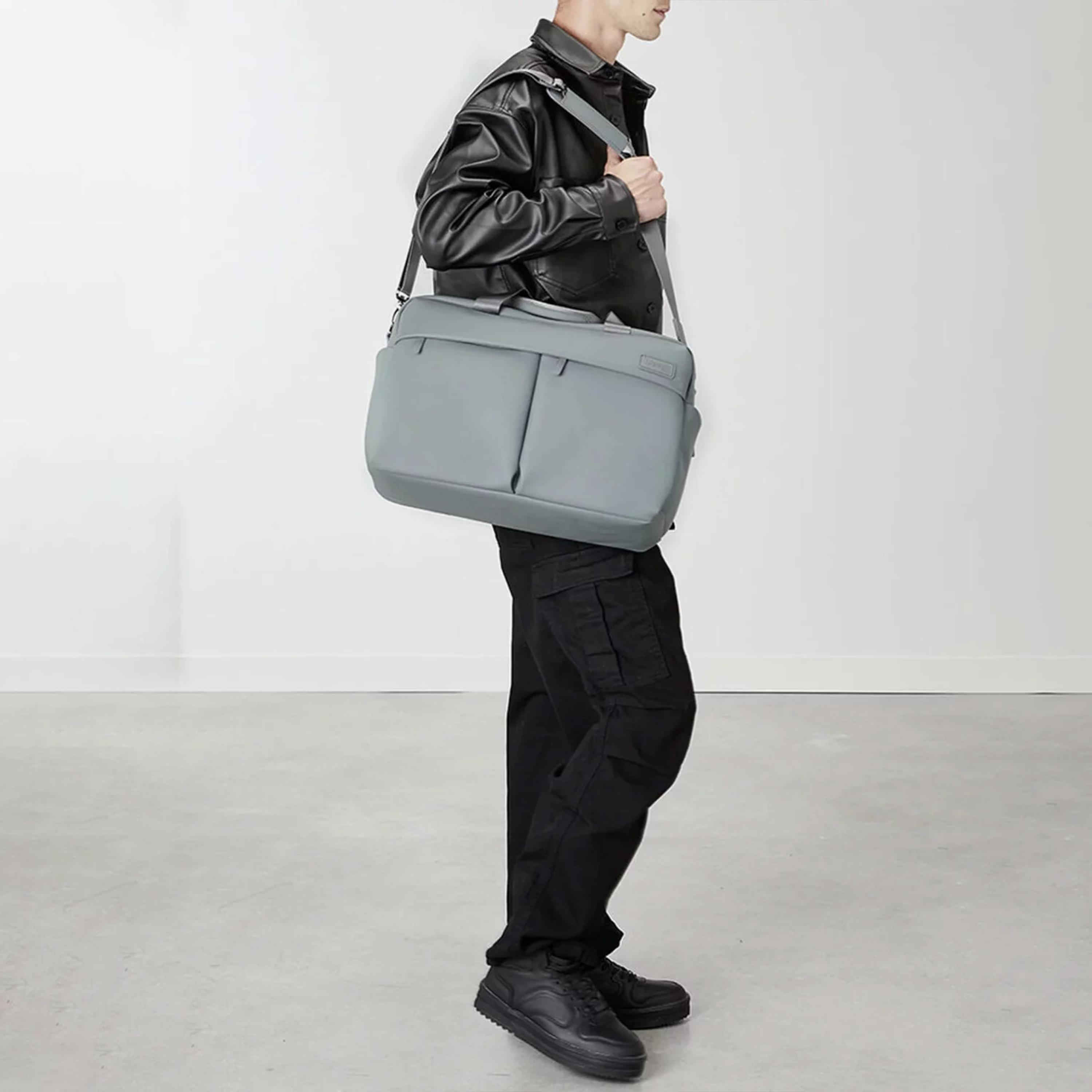 Lipault Solid Top Handle Duffel Bag with Zipper closure and Detachable Strap | 44 X 29 X 25 CM-travel-luggagesandbags-dufflebags-image-5