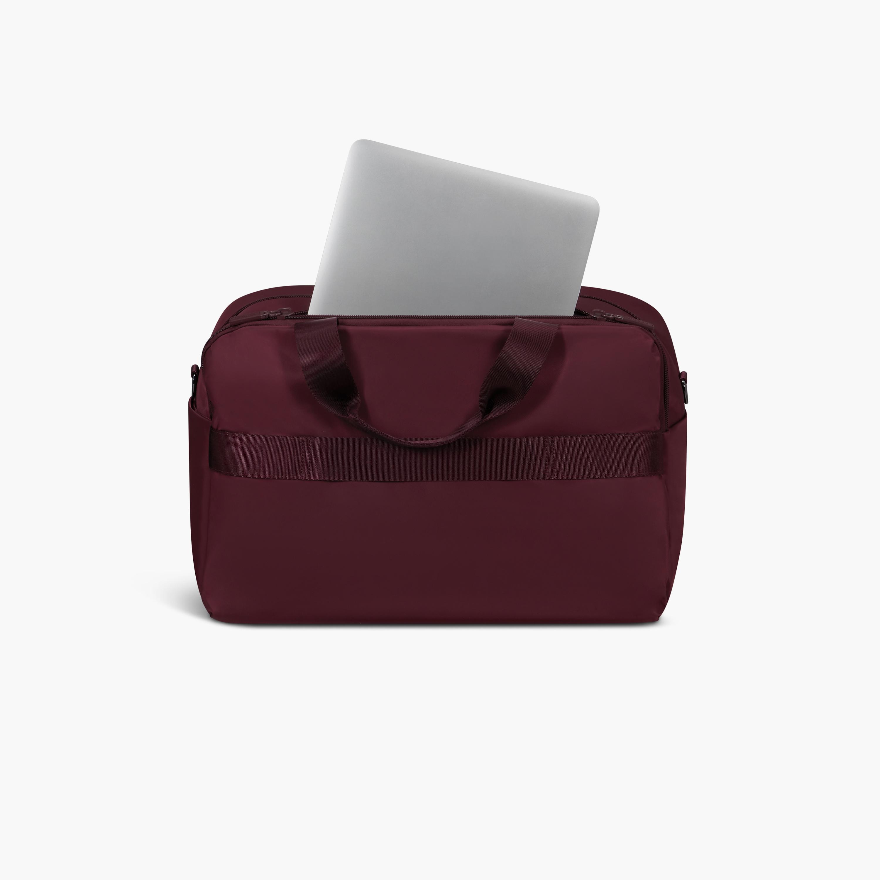 Lipault Solid Top Handle Duffel Bag with Zipper closure and Detachable Strap | 42.5 X 29 X 24 CM-travel-luggagesandbags-dufflebags-image-4