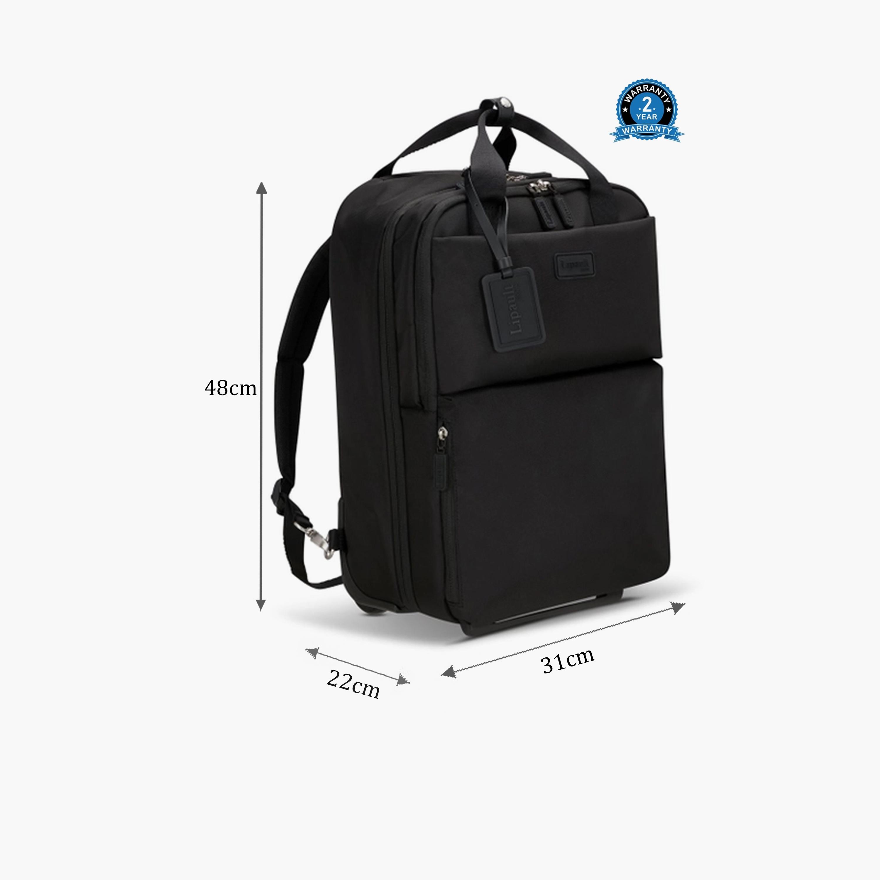 Lipault 23 L | 15.6 Inches Laptop Bag, Recycled Polyester, Adjustable Strap | P9509006-travel-luggagesandbags-backpacks-image-2
