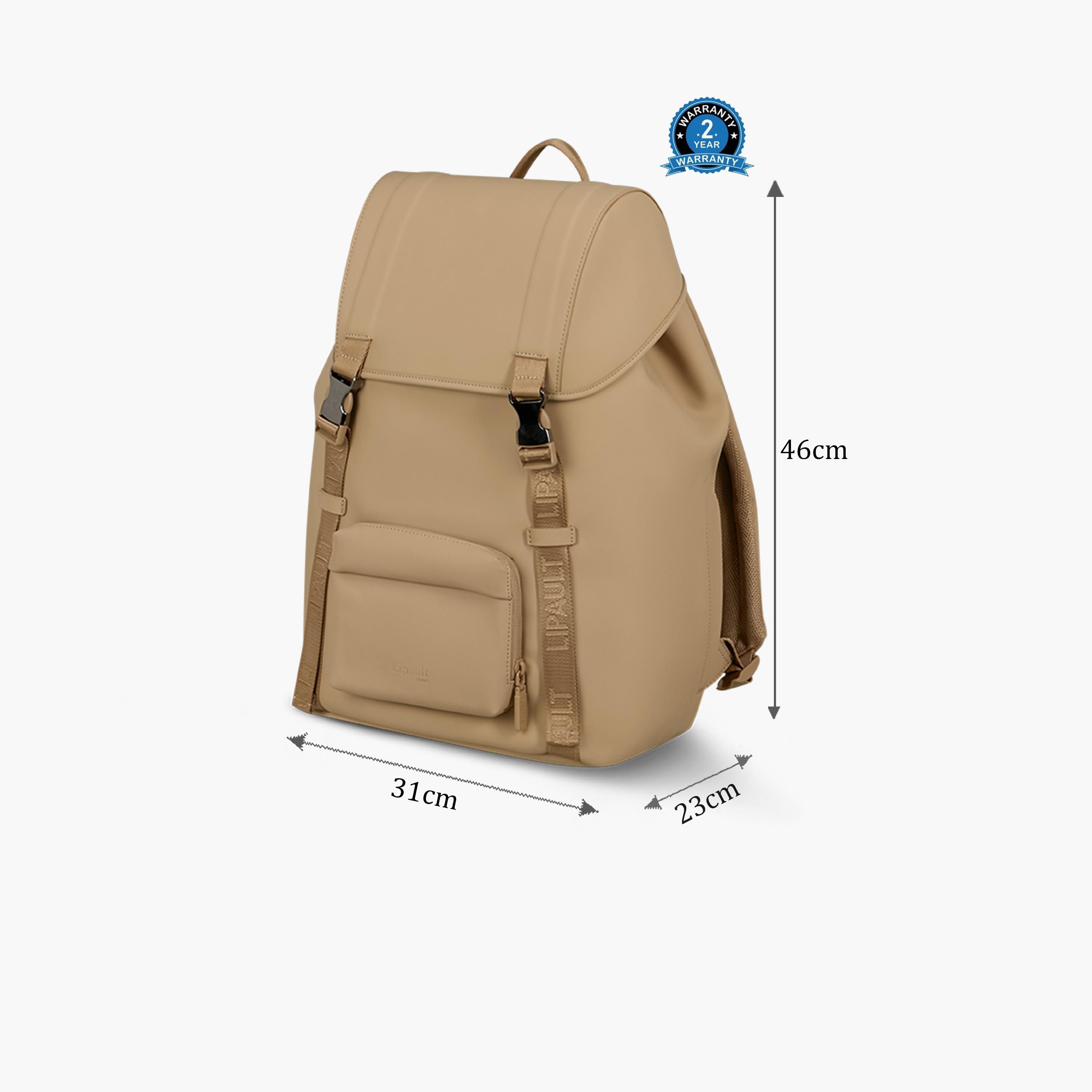 Lipault 24 L | 17 Inches Laptop Bag, Polyester, Adjustable Strap | P9075019-travel-luggagesandbags-backpacks-image-2