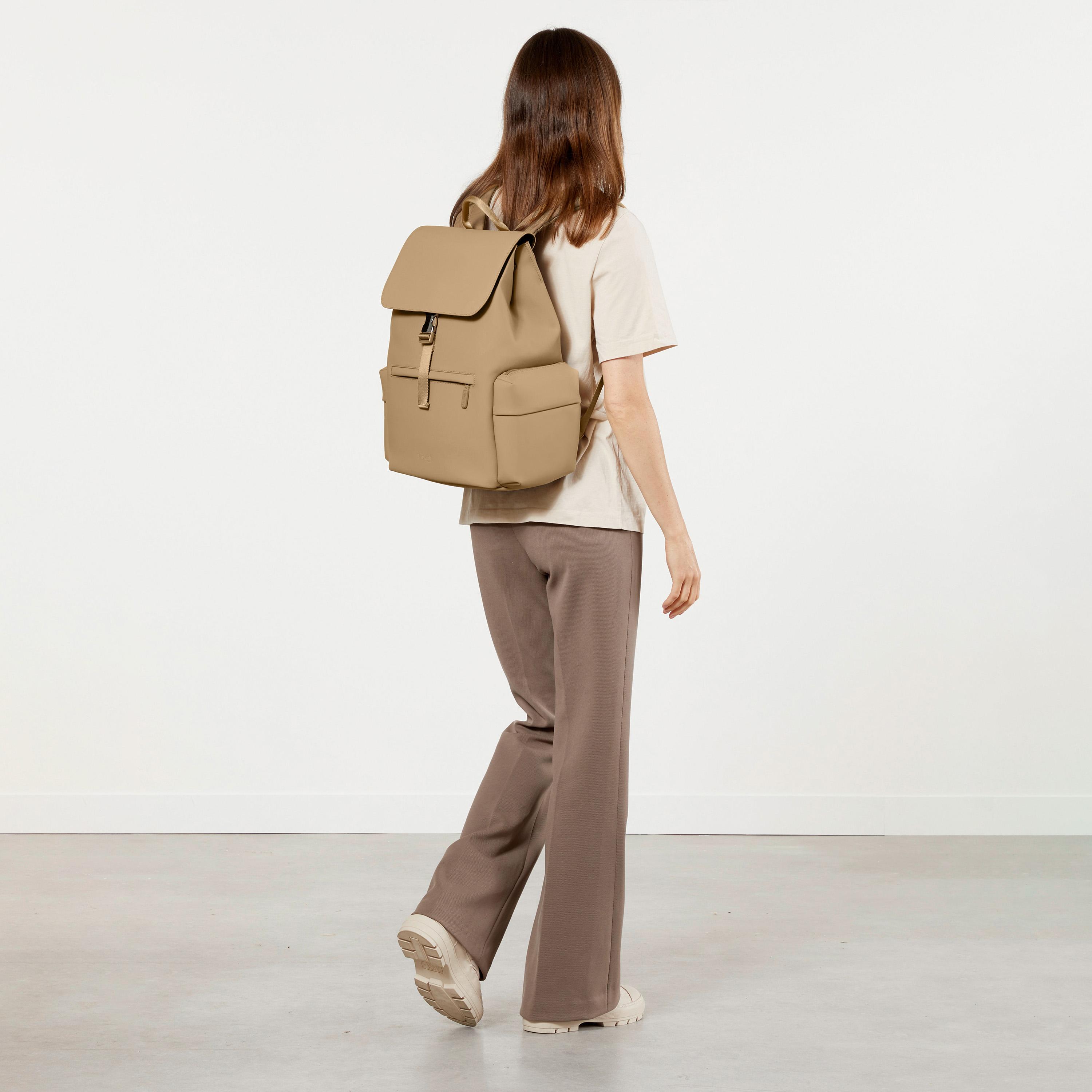 Lipault 23 L | 15.6 Inches Laptop Bag, Polyester, Adjustable Strap | P9075012-travel-luggagesandbags-backpacks-image-9