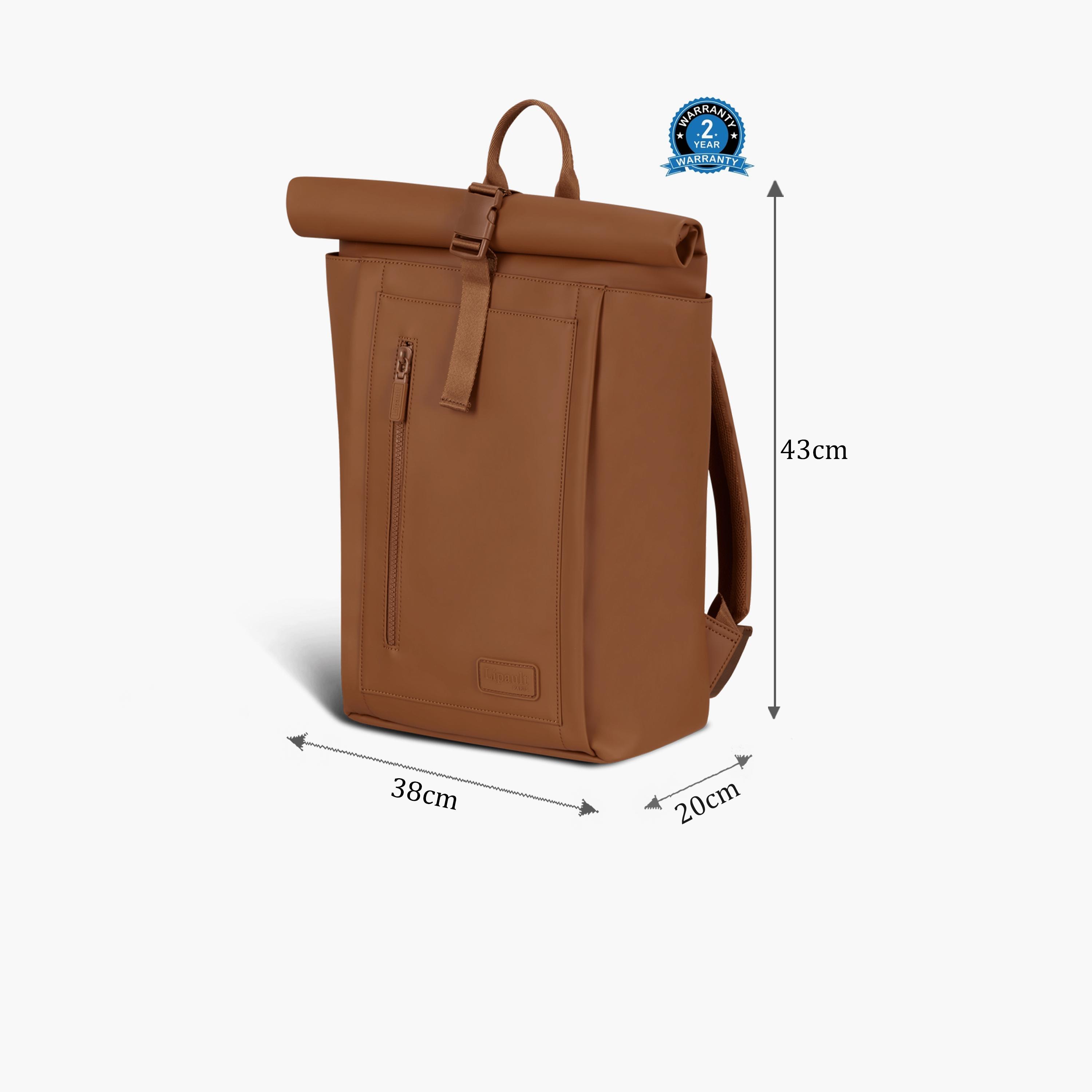 Lipault 23 L | 15.6 Inches Laptop Bag, Polyester, Adjustable Strap | P9013013-travel-luggagesandbags-backpacks-image-2