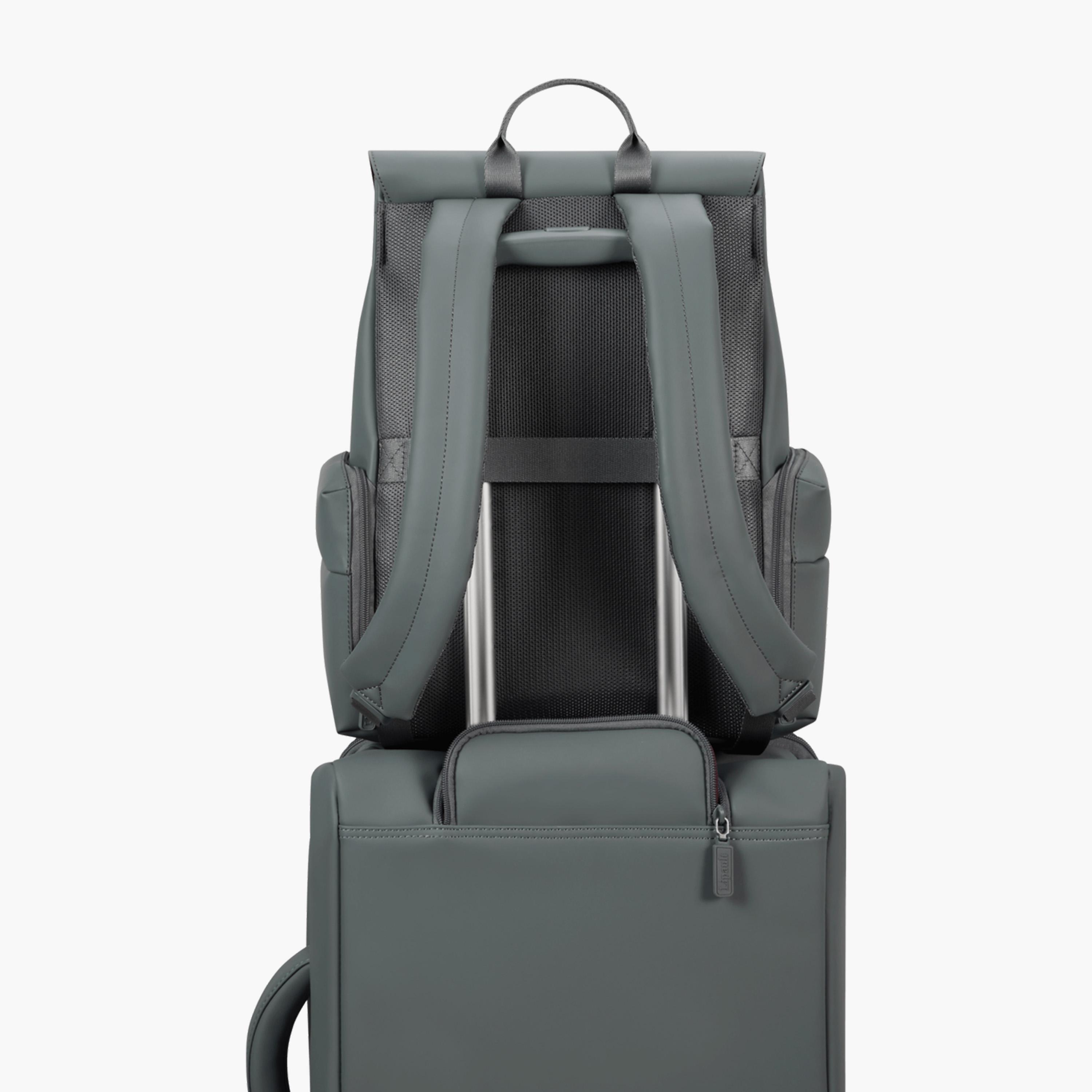 Lipault 23 L | 15.6 Inches Laptop Bag, Polyester, Adjustable Strap | P9008012-travel-luggagesandbags-backpacks-image-8