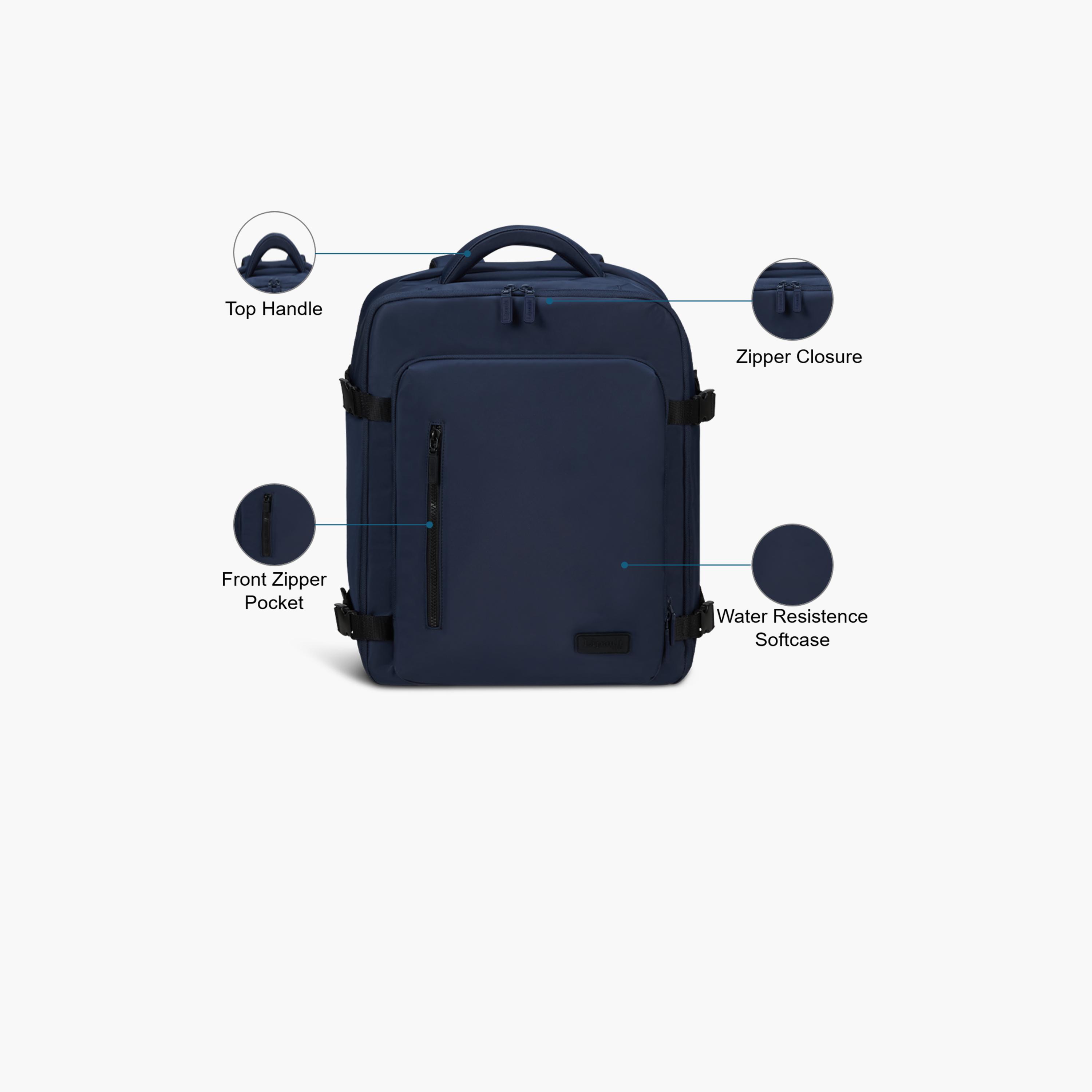 ليبولت - شنطة كمبيوتر محمول 31 لتر | 17 بوصة، نايلون، حزام قابل للتعديل | P6132020-travel-luggagesandbags-backpacks-image-3