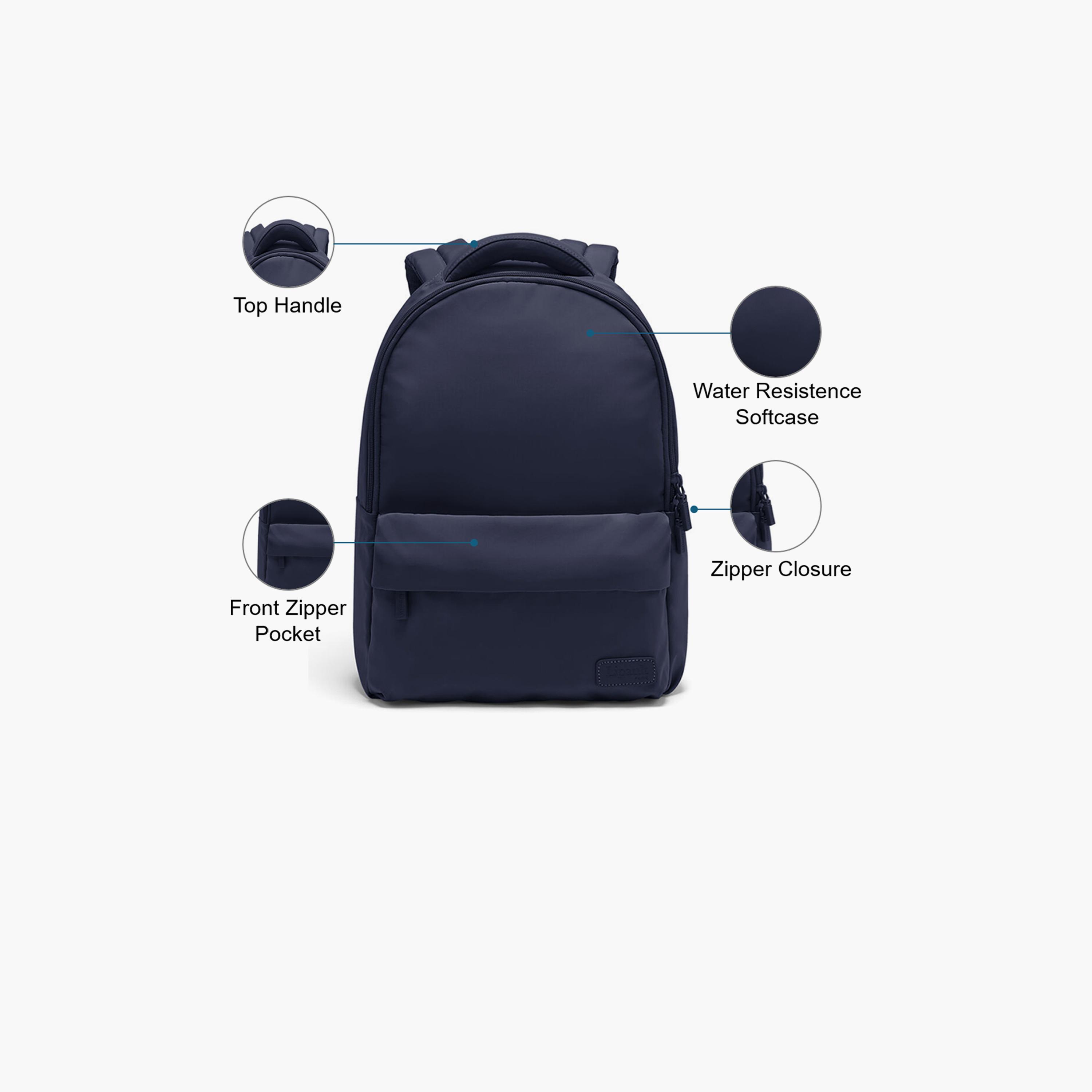 Lipault 21 L | 15 Inches Laptop Bag, Polyester, Adjustable Strap | P6132009-travel-luggagesandbags-backpacks-image-3