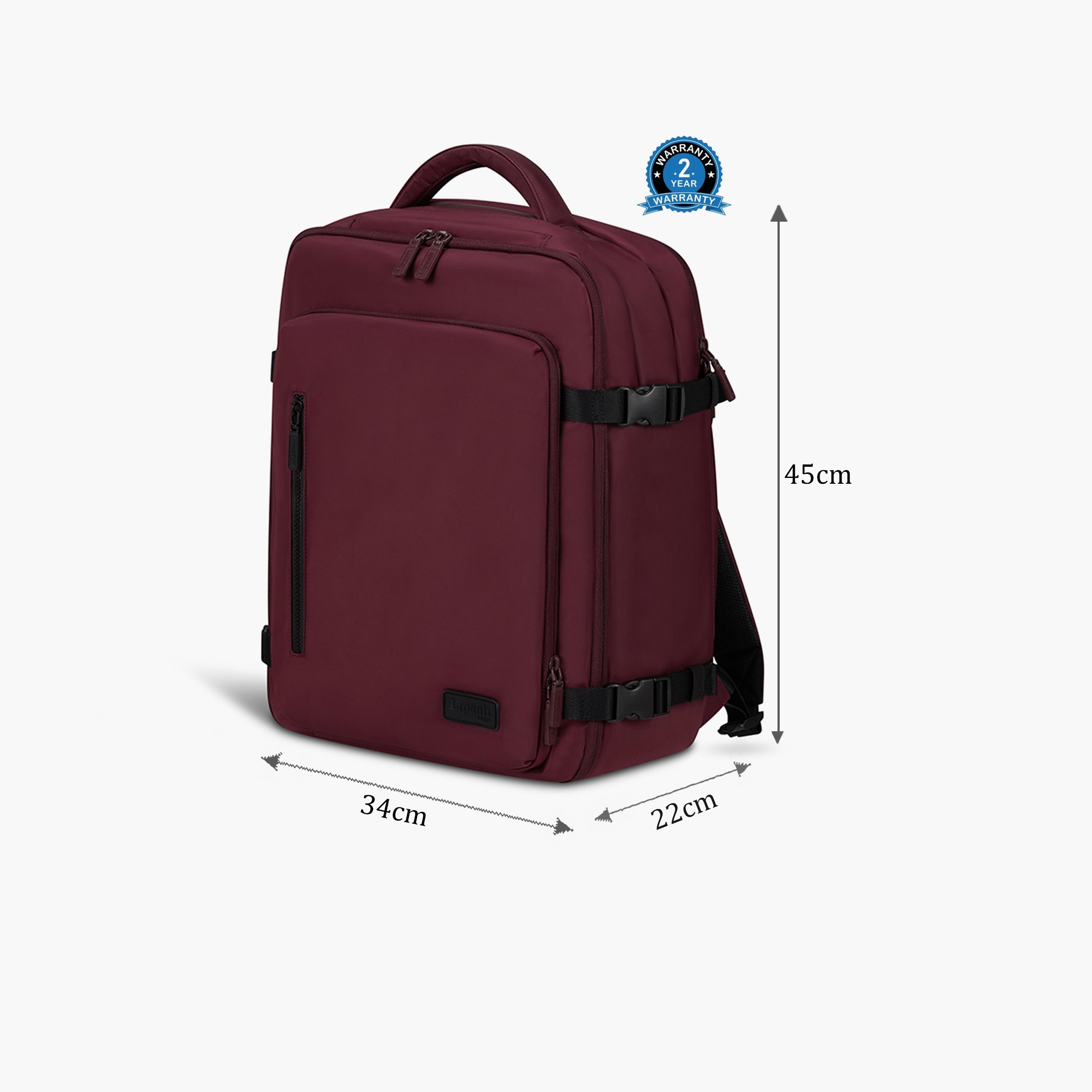 ليبولت - شنطة كمبيوتر محمول 31 لتر | 17 بوصة، نايلون، حزام قابل للتعديل | P6100020-travel-luggagesandbags-backpacks-image-2