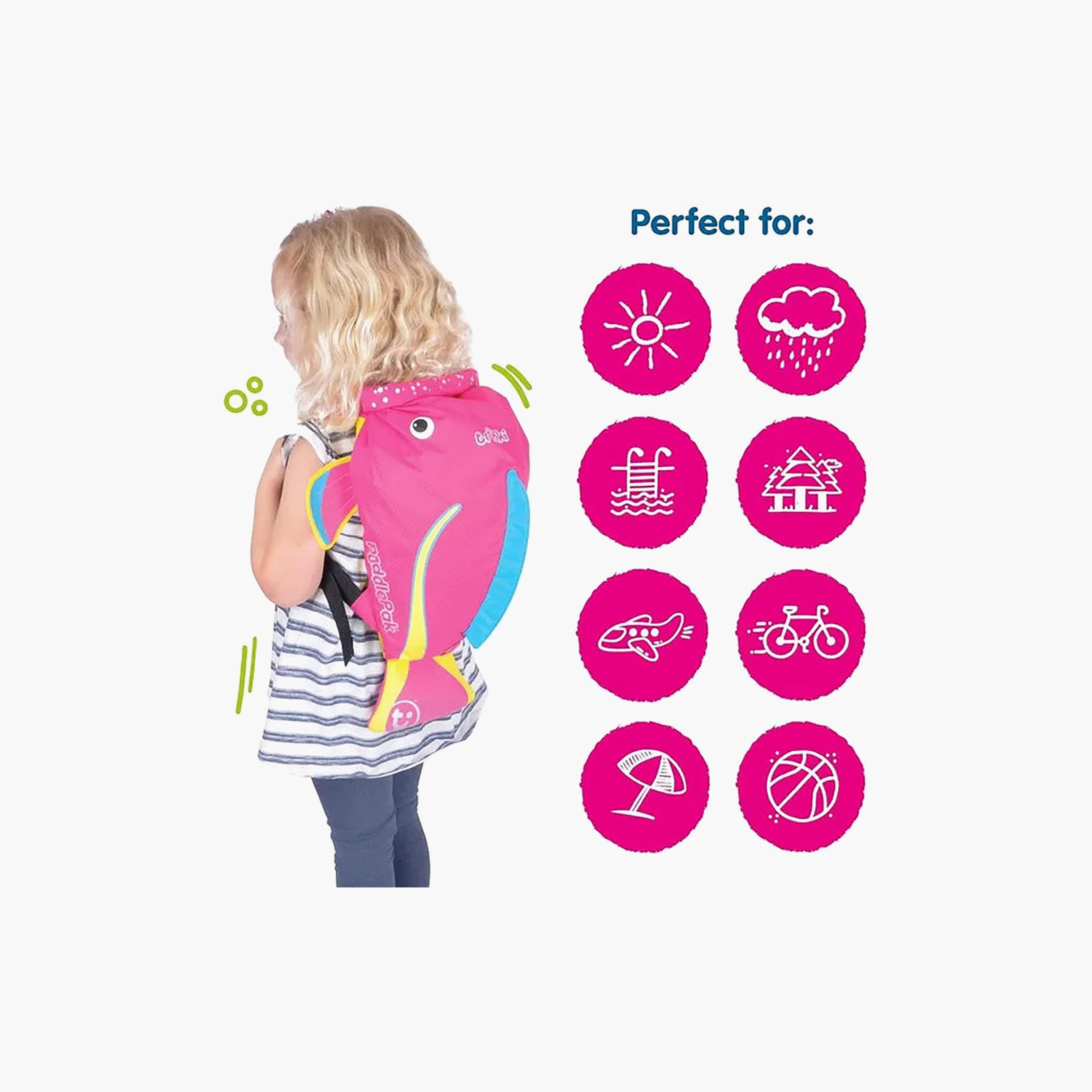 Trunki PaddlePak Coral the Tropical Fish Swim Bag - Pink-boys-accessories-bagsandbackpacks-image-5