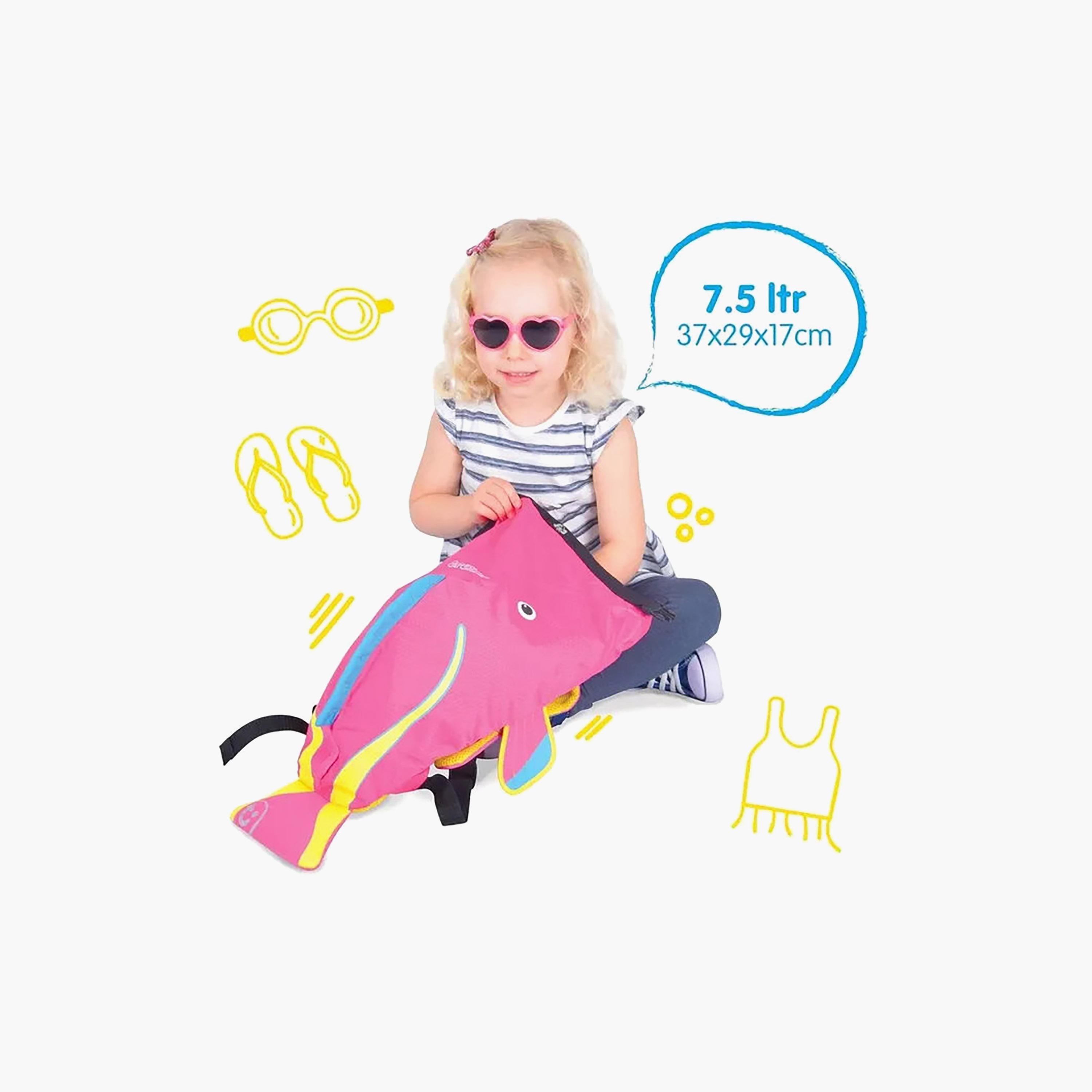 Trunki PaddlePak Coral the Tropical Fish Swim Bag - Pink-boys-accessories-bagsandbackpacks-image-6