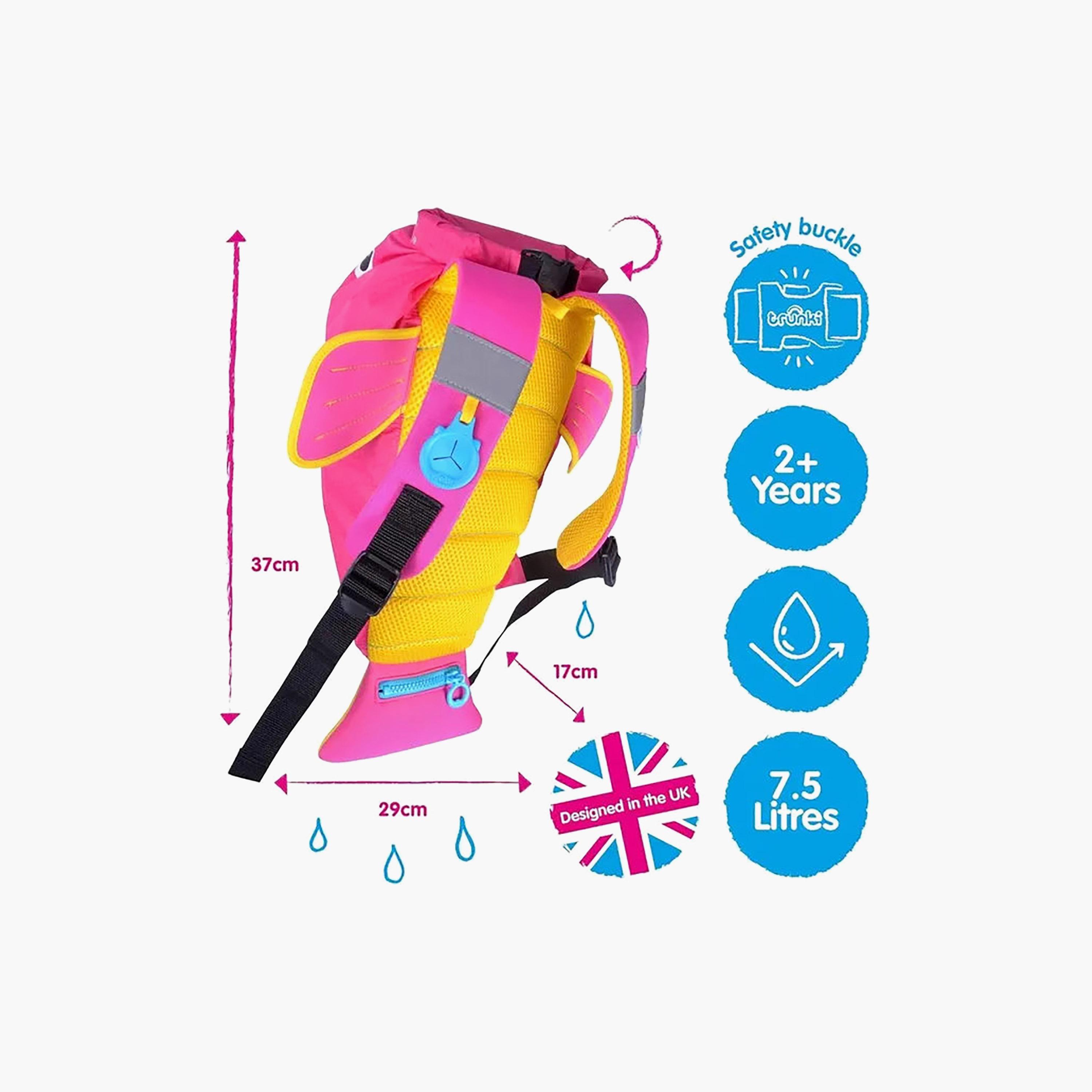 Trunki PaddlePak Coral the Tropical Fish Swim Bag - Pink-boys-accessories-bagsandbackpacks-image-7